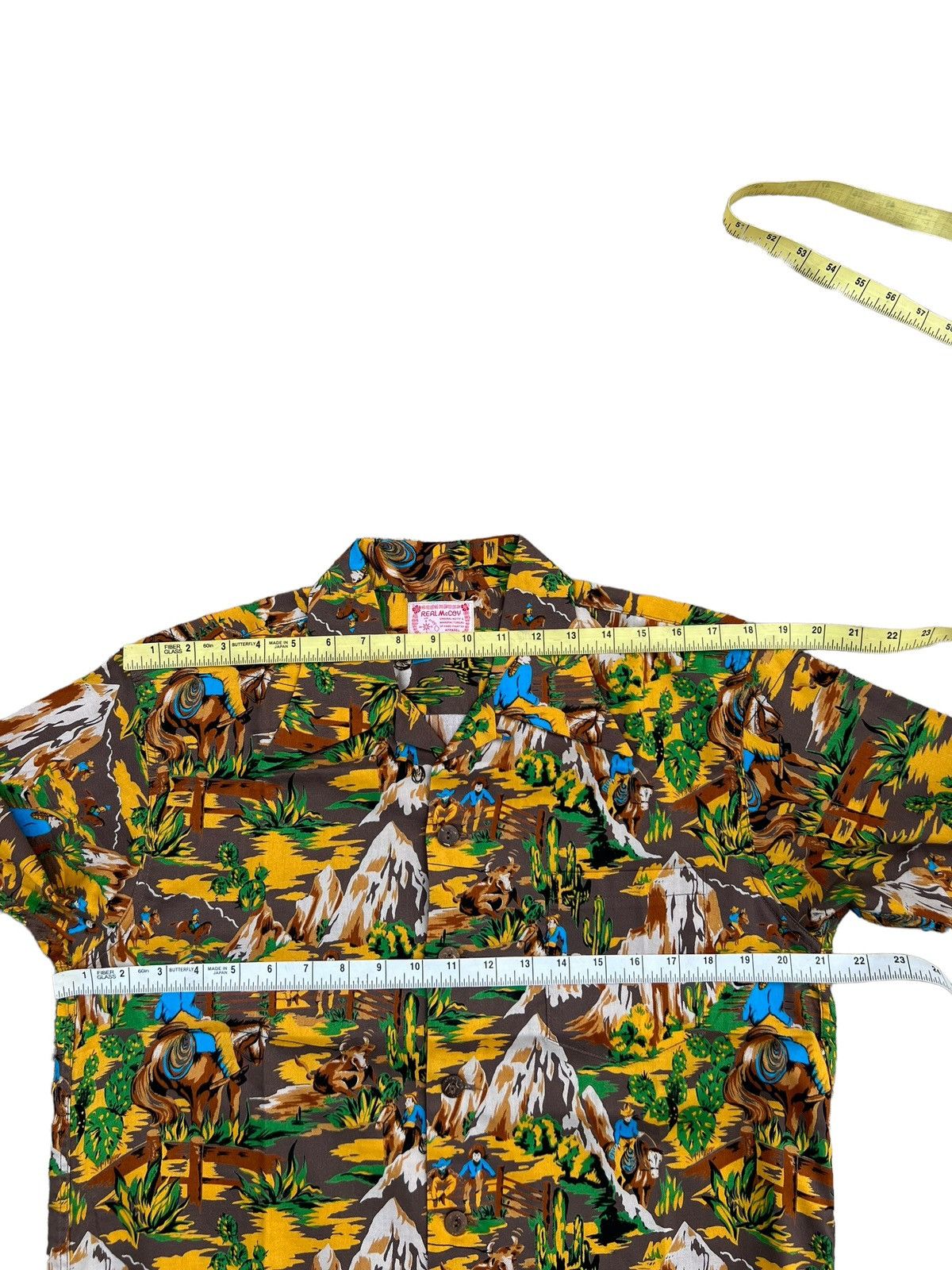 The Real McCoy's Real McCoy Japan Western Cowboy Open Collar Hawaiian Shirt Size US M / EU 48-50 / 2 - 3 Thumbnail