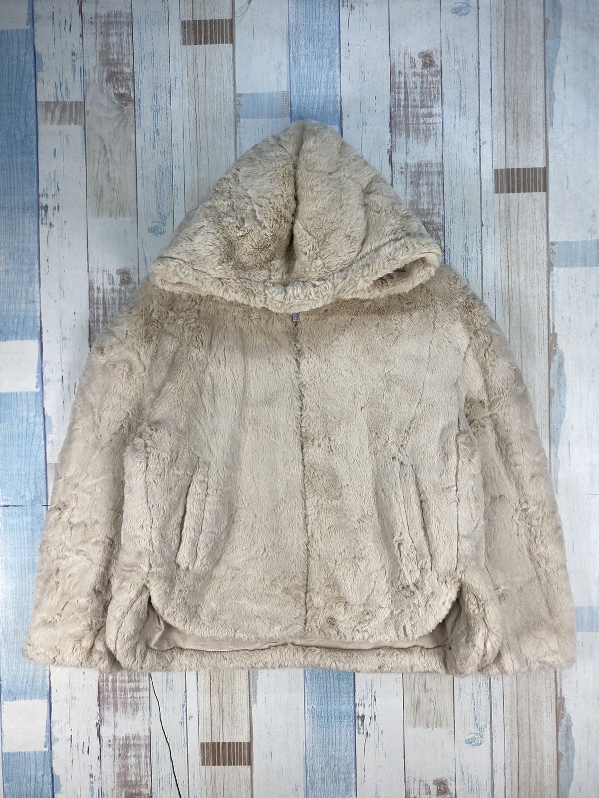 Zara Zara Fur Baggy Hoodie Size XS / US 0-2 / IT 36-38 - 1 Thumbnail