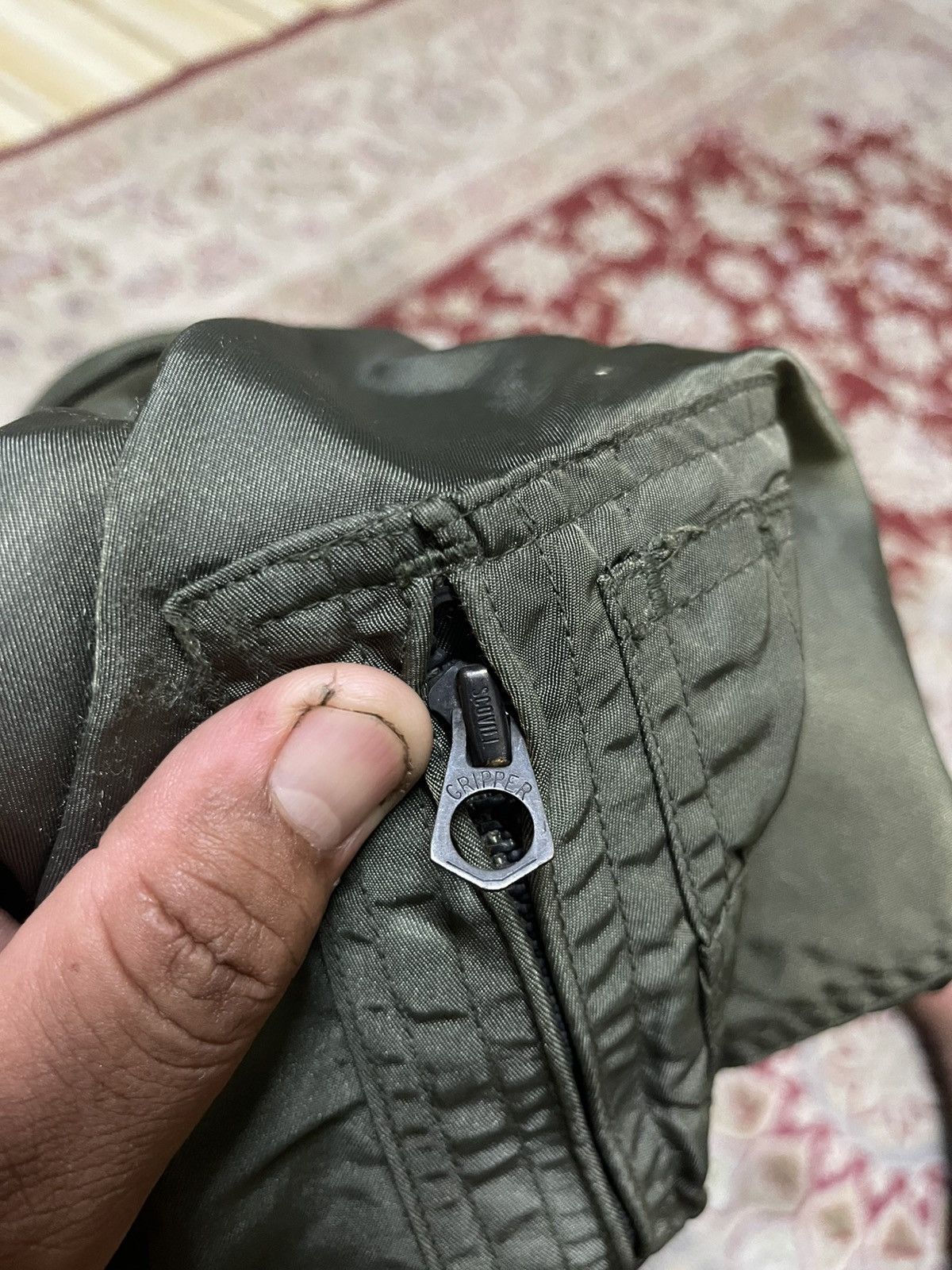 Schott Vintage 80s/90s USAF CWU-45/P Flight Jacket Military Bomber Size US M / EU 48-50 / 2 - 12 Thumbnail