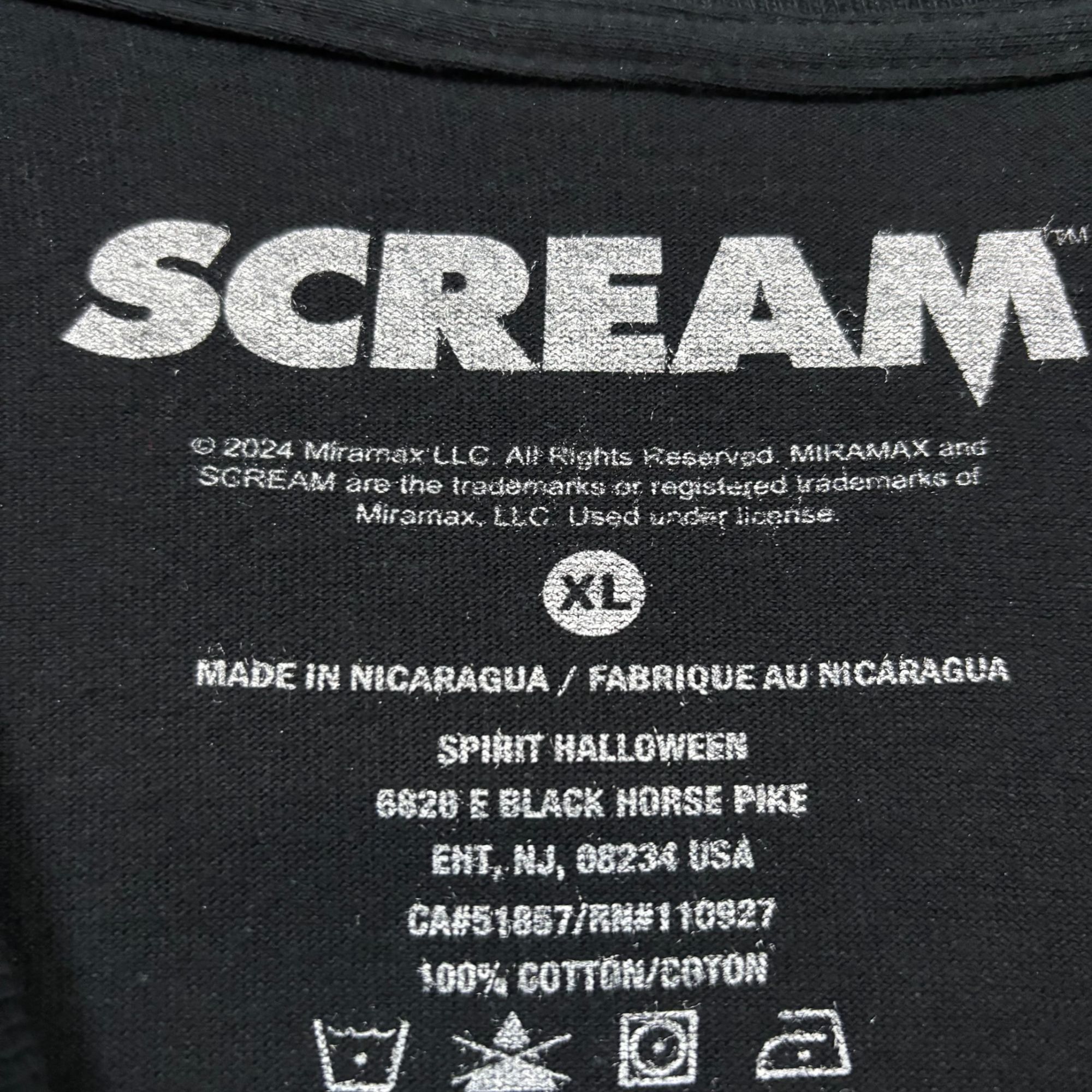 Universal Studios Scream Ghostface Billy Loomis Horror Tee XL Size US XL / EU 56 / 4 - 4 Thumbnail