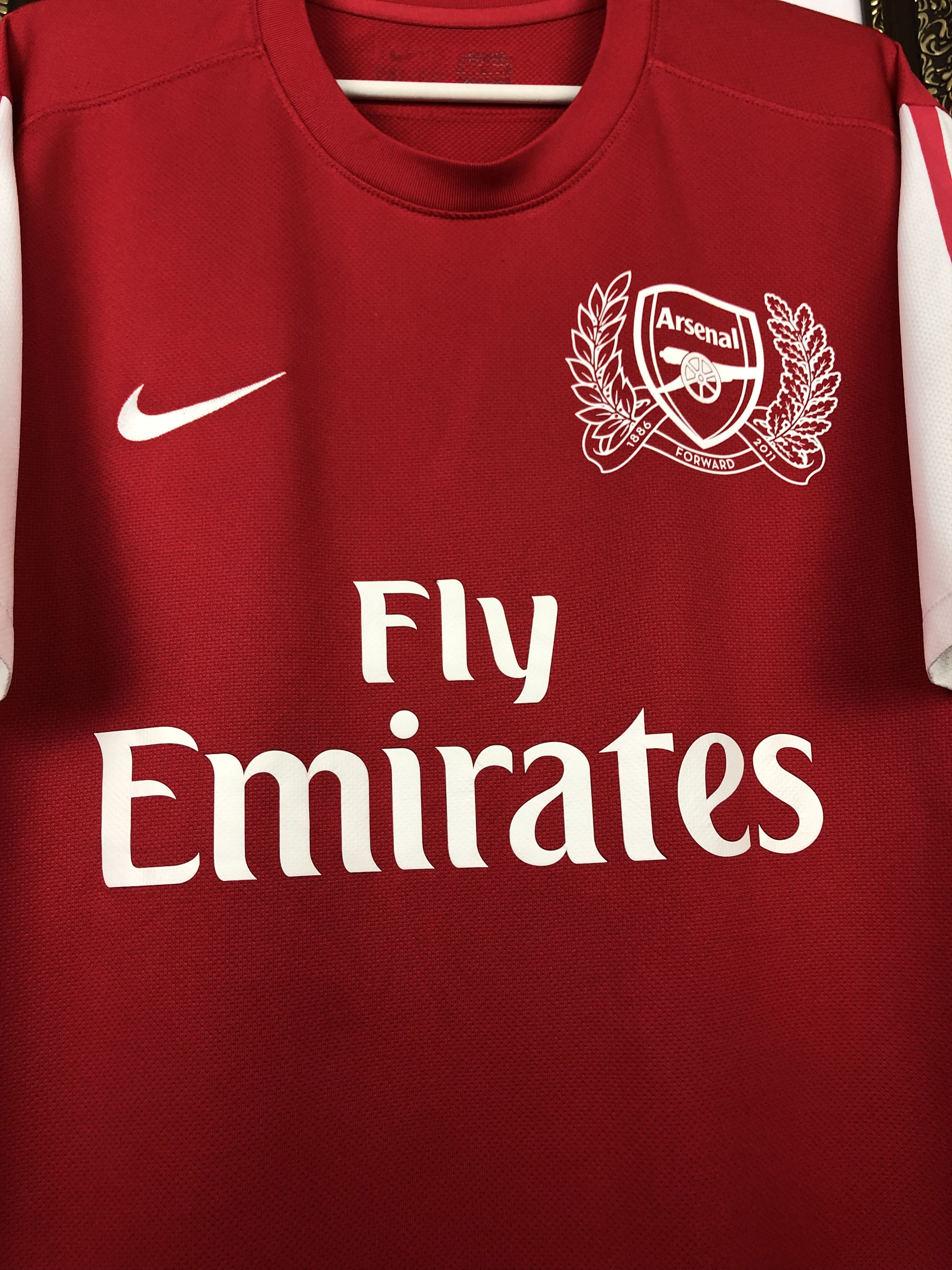 Nike Arsenal football shirt Soccer Nike Jersey Gunners Tee Hype Size US XL / EU 56 / 4 - 3 Thumbnail