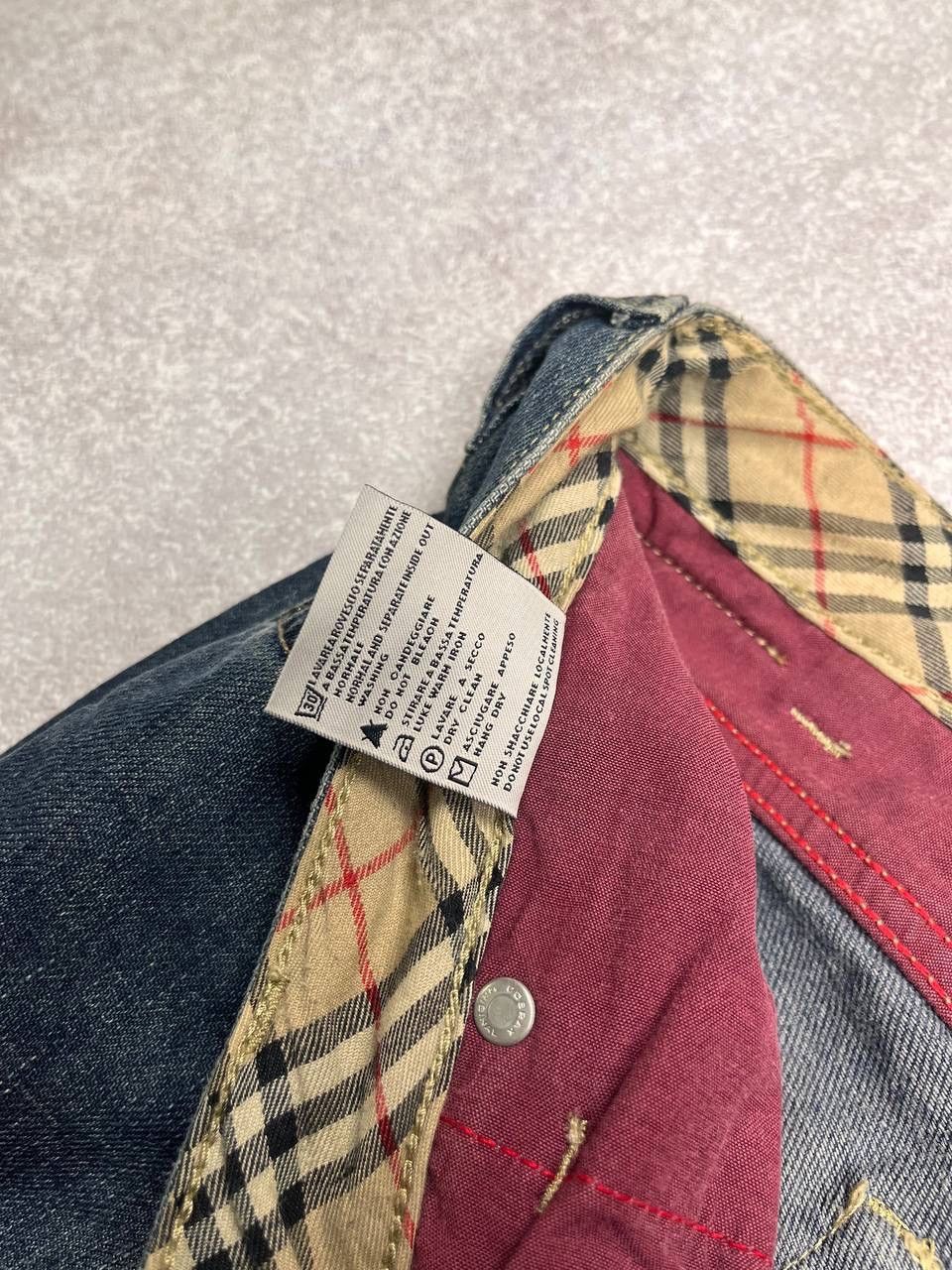 Burberry Vintage Burberry Nova Check Baggy Jeans Y2K 31 Size US 31 - 11 Thumbnail