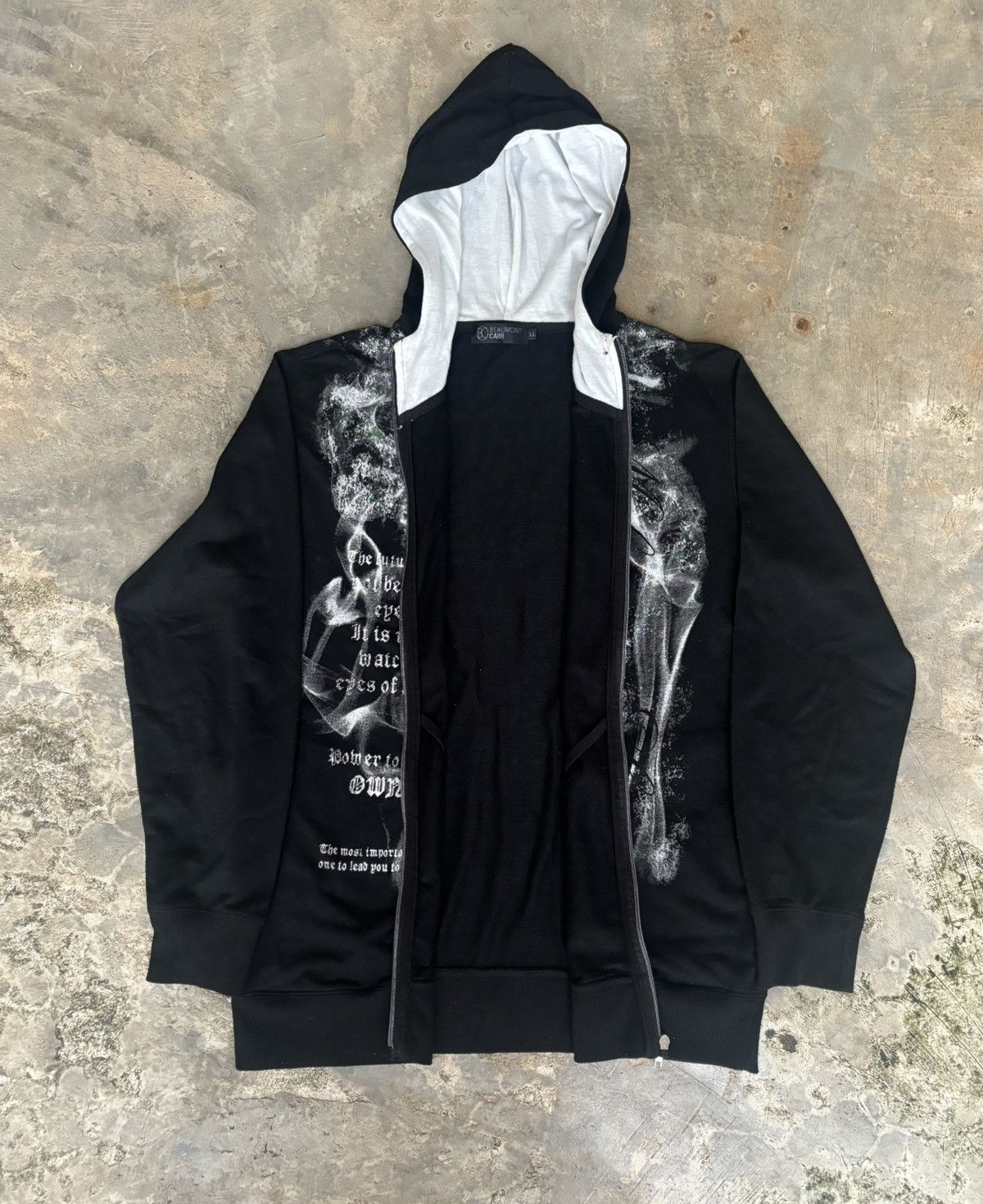 If Six Was Nine × Japanese Brand × Le Grande Bleu (L.G.B.) Beaumont Carr Ifsixwasnine Lgb Style Hoodie Size US L / EU 52-54 / 3 - 2 Thumbnail