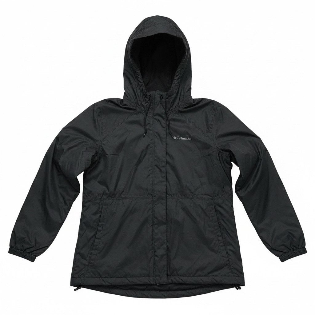 Columbia Columbia Gray Hooded Windbreaker Jacket Men’s XL Coat Size US XL / EU 56 / 4 - 1 Thumbnail