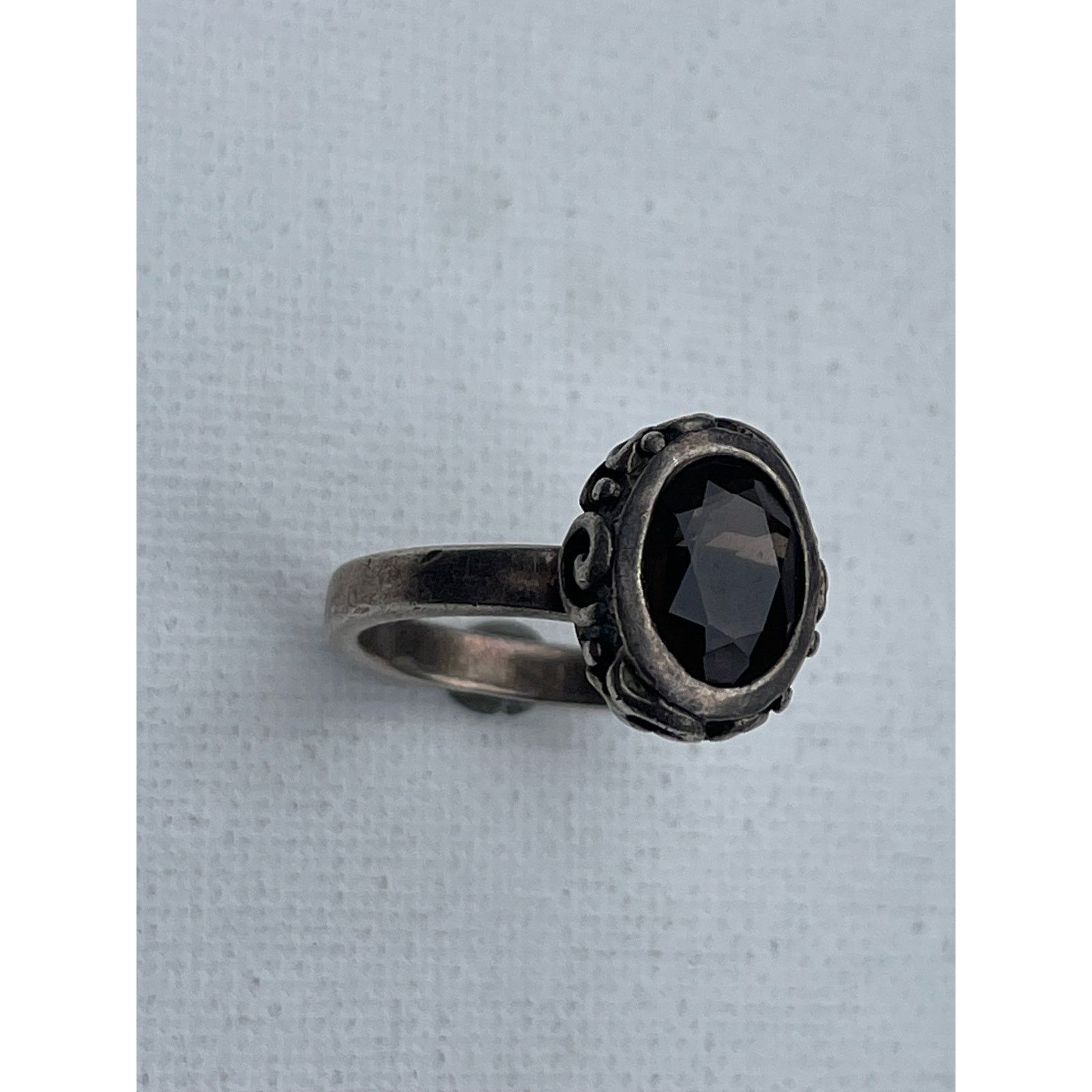 Vintage Silpada Sterling Silver Smokey Quartz Ring - Size 9 Size ONE SIZE - 2 Thumbnail