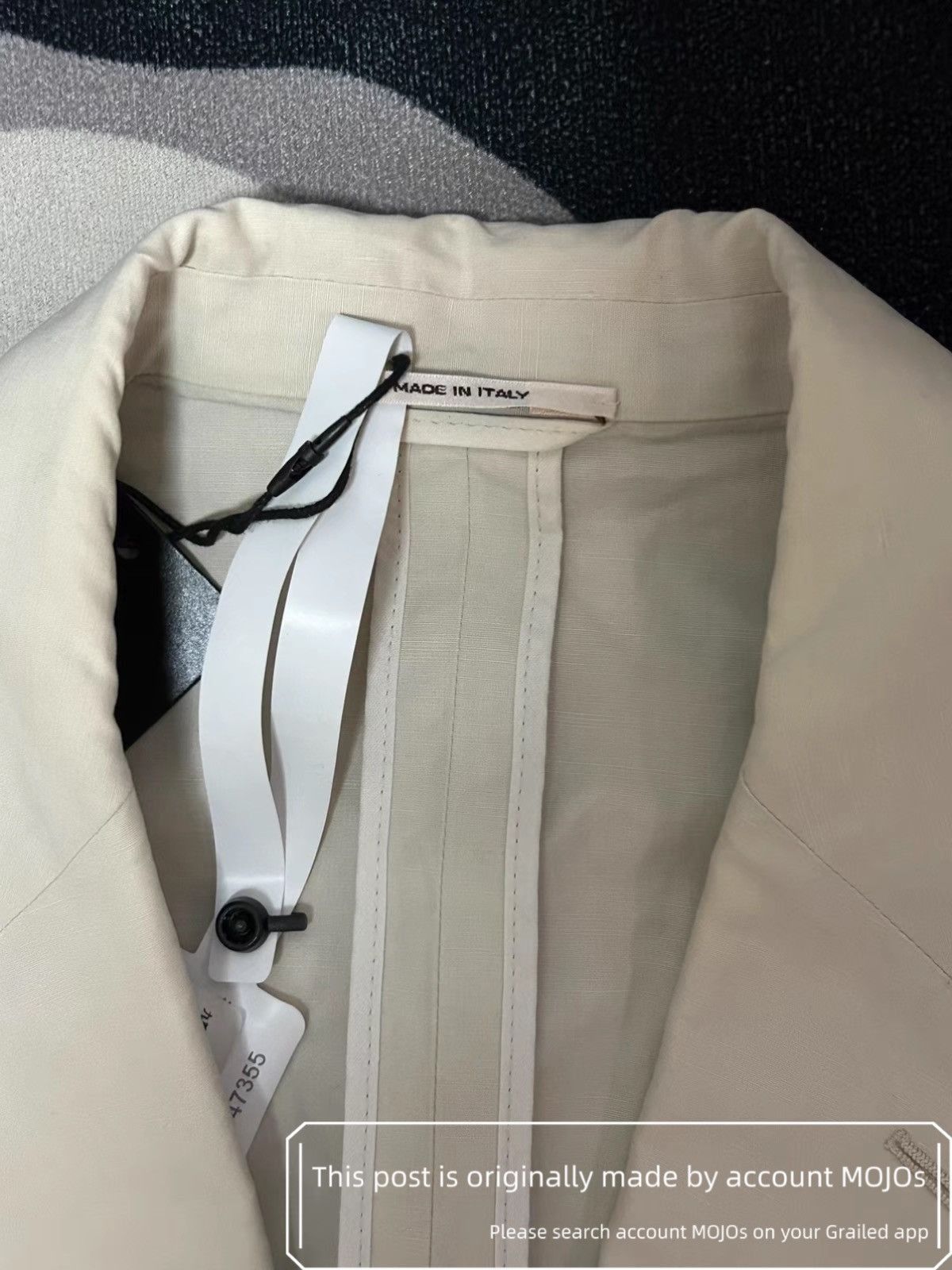 Hermes Sz 50 Hermes Linen White Blazer mojos1155 Size US M / EU 48-50 / 2 - 2 Thumbnail