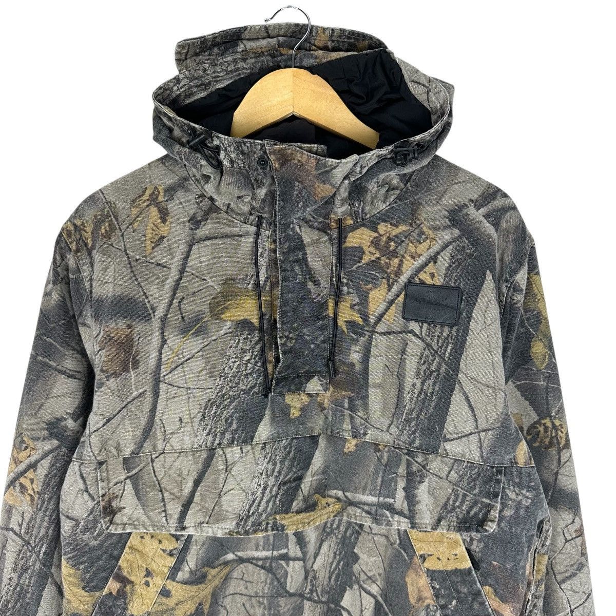 Zara ZARA REAL TREE HOODIE ANORAK JACKET Size S / US 4 / IT 40 - 3 Thumbnail