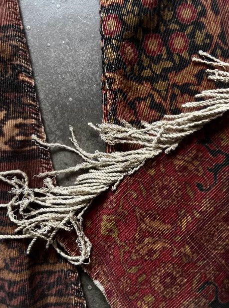 If Six Was Nine IF SIX WAS NINE Early Carpet Fringe Trousers Size US 38 / EU 54 - 7 Thumbnail