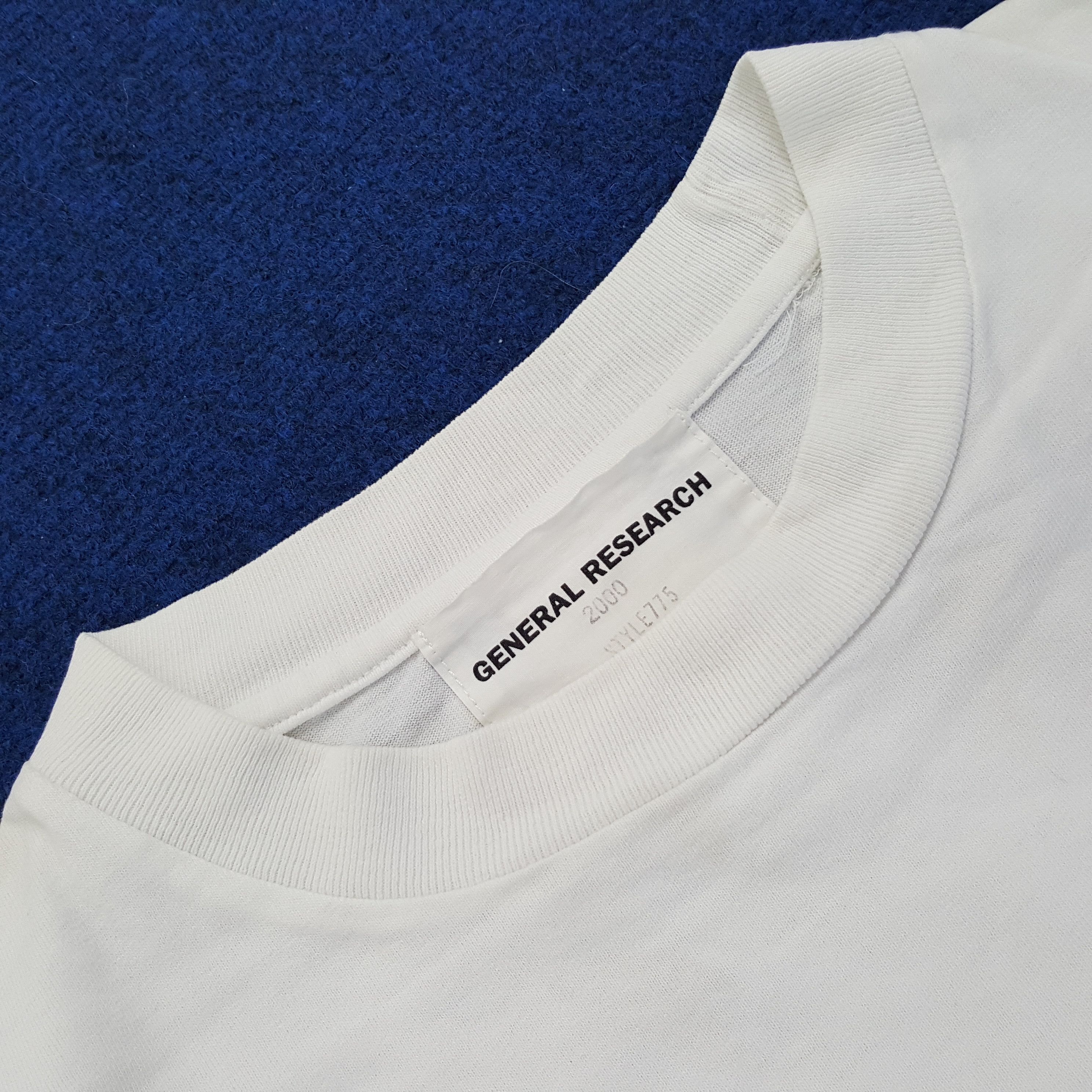 General Research Vintage General Research Streetwear T-shirts Size US L / EU 52-54 / 3 - 6 Thumbnail