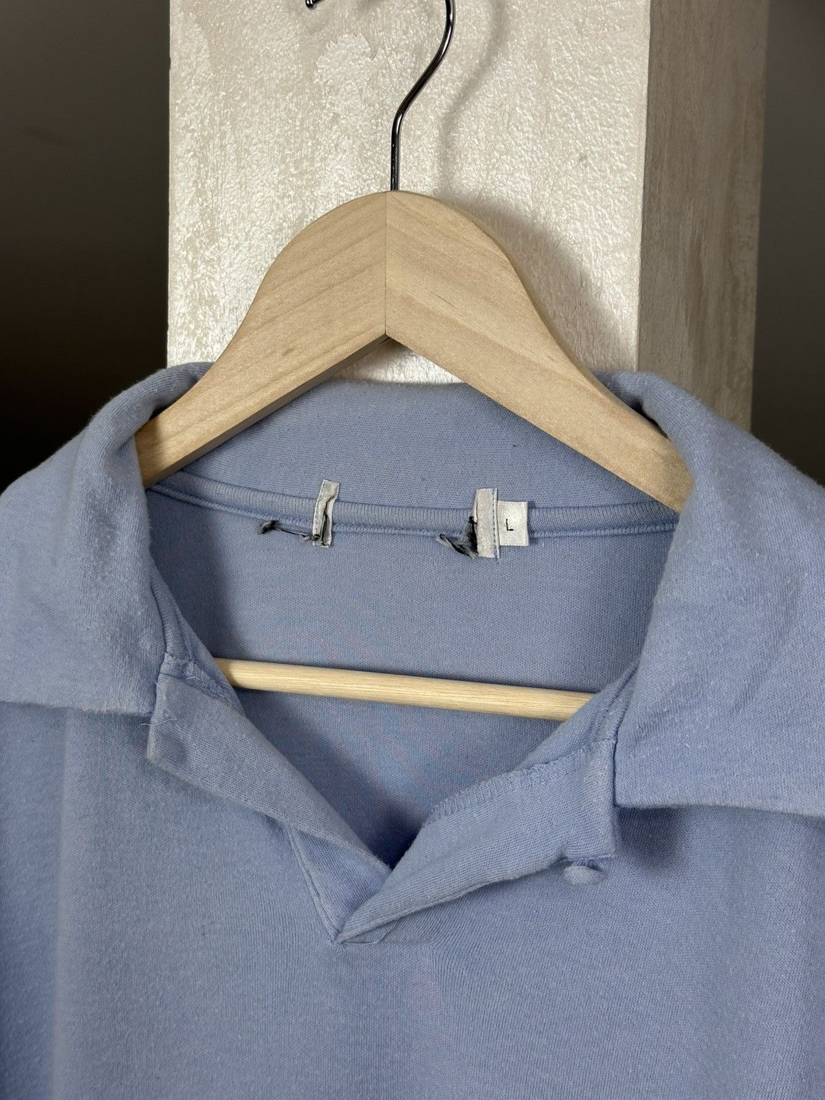 Yves Saint Laurent Vintage Yves Saint Laurent YSL Cotton Polo Tee Shirt Size US L / EU 52-54 / 3 - 5 Thumbnail