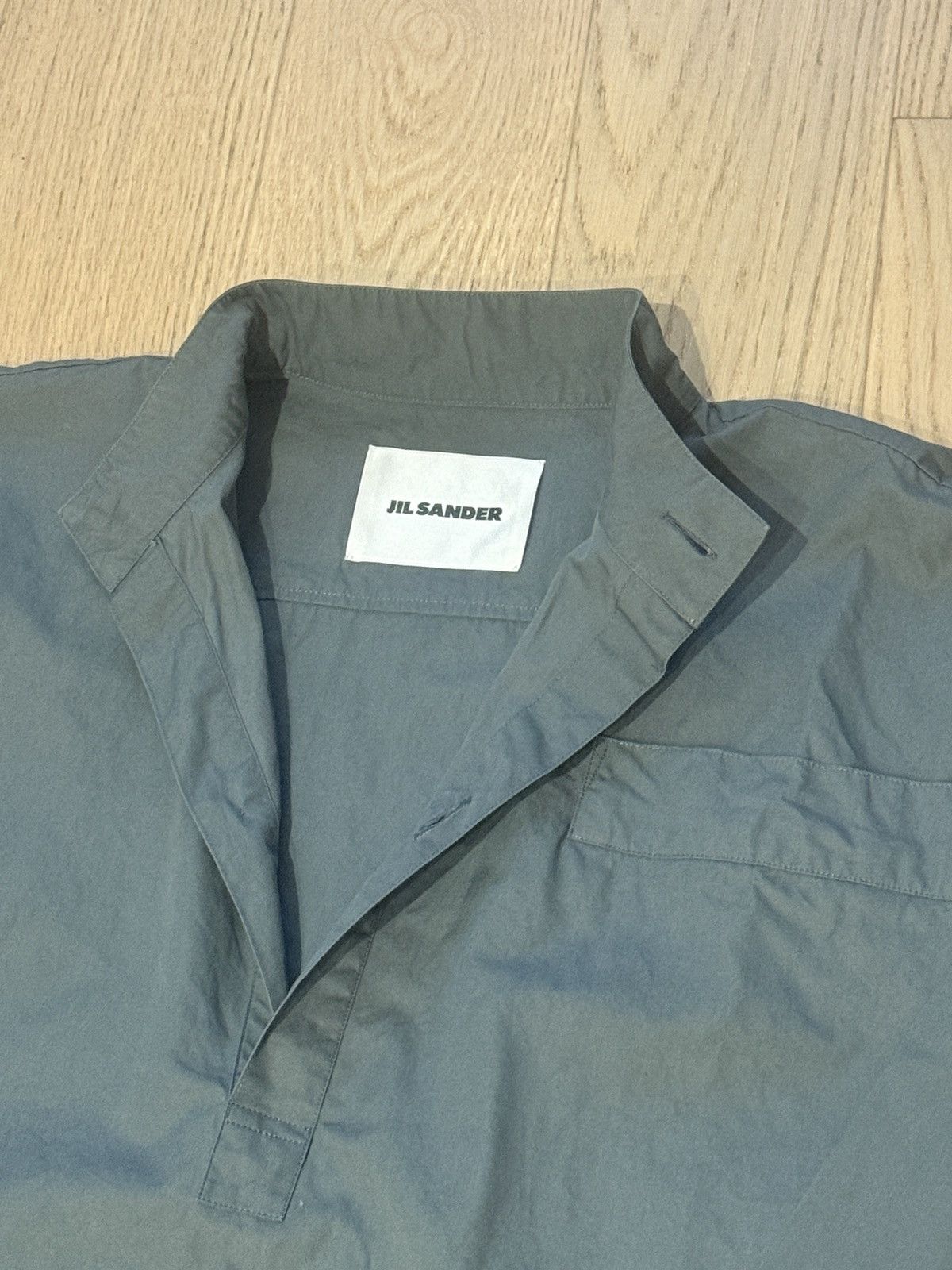 Jil Sander Jil Sander Cotton Pullover Jacket Size US L / EU 52-54 / 3 - 6 Thumbnail