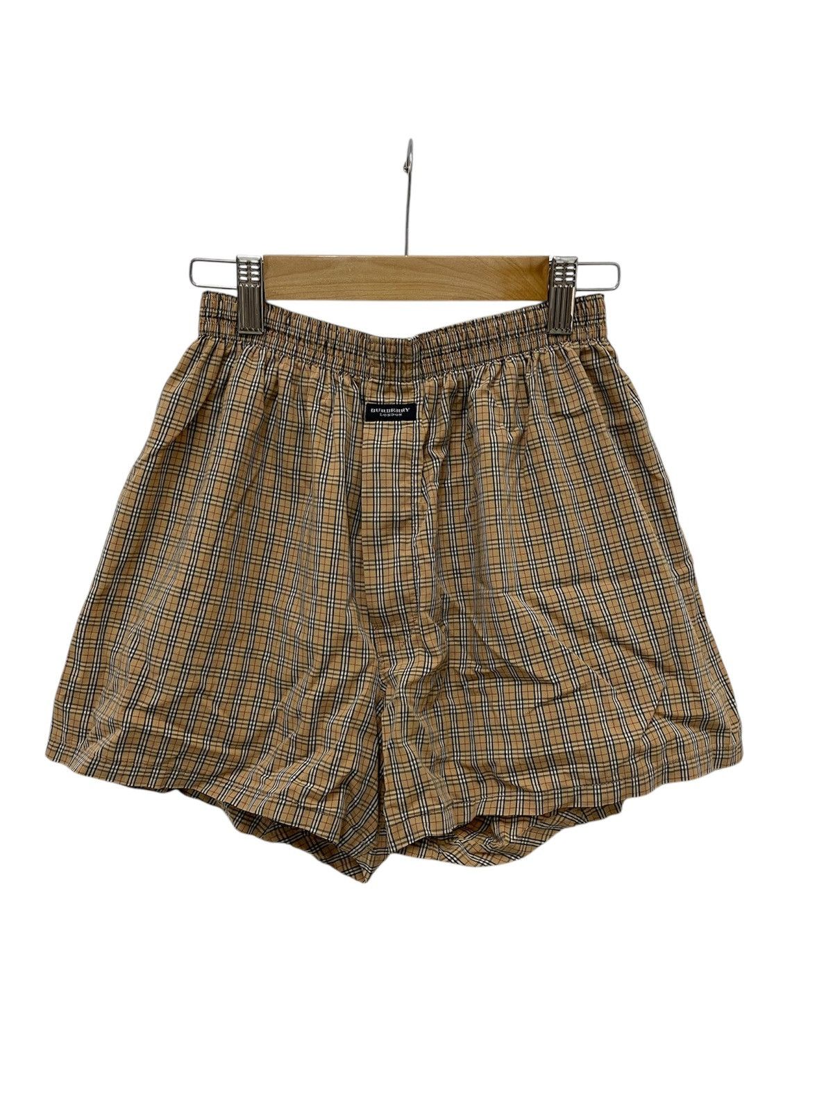 Burberry Burberry Nova Check Boxer Underwear Pant Size 28 - 1 Thumbnail