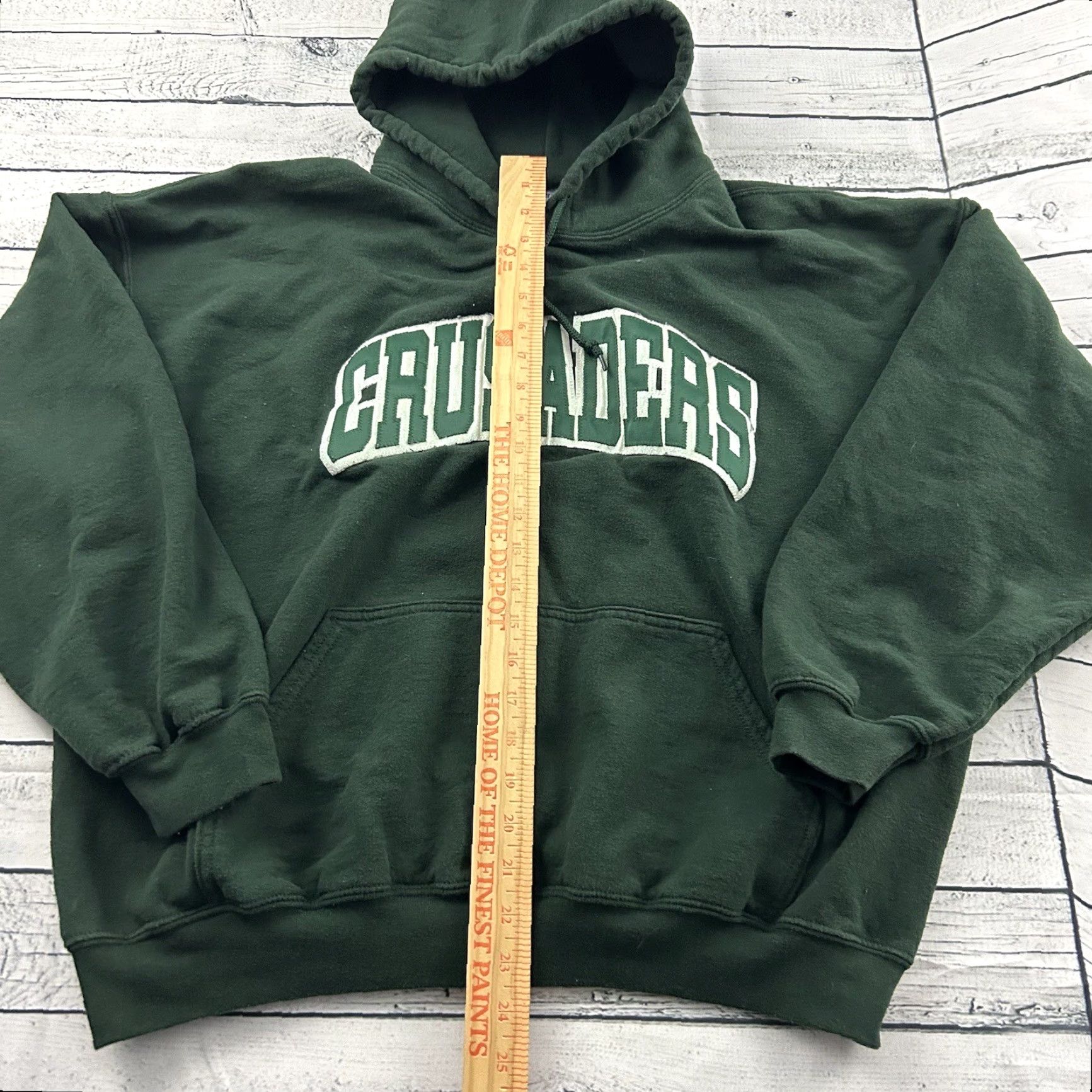 Vintage VINTAGE Dodger Hooded Sweatshirt Pullover Men XL Green Sweatshirt Mens Hooded Pullover Dodgers Green XL Mens Size US XL / EU 56 / 4 - 4 Thumbnail