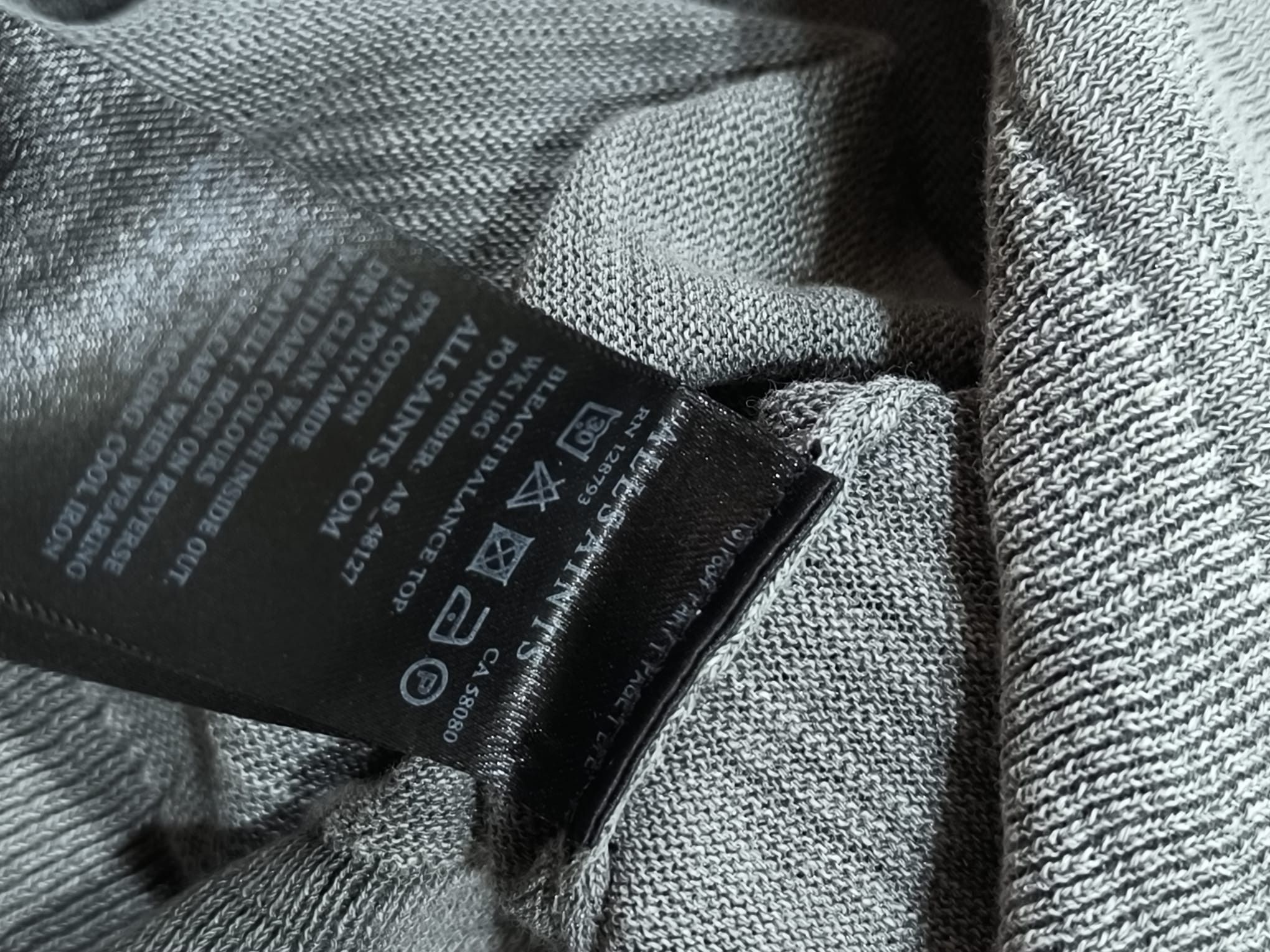 Allsaints rick owens type faded apocalyptical archive look faded top Size US M / EU 48-50 / 2 - 7 Thumbnail