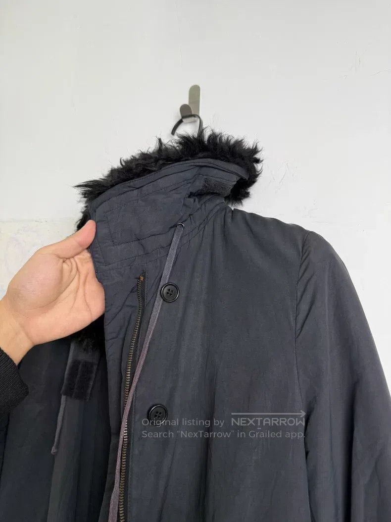 Helmut Lang Helmut Lang Fur collar coat Size US XXS / EU 40 - 8 Thumbnail