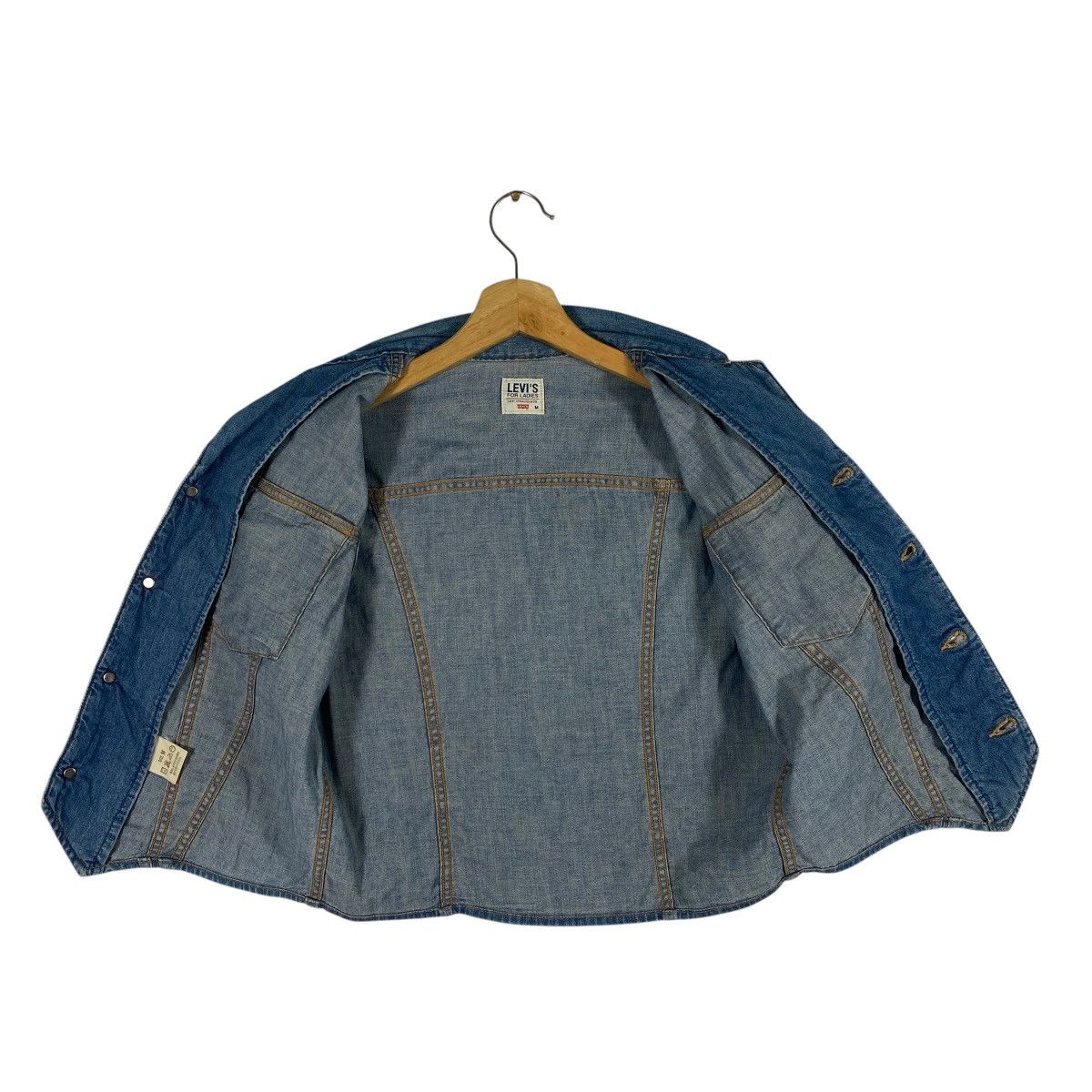 Levi's × Levi's Vintage Clothing Levis For Ladies Vest Denim M Size Blue Colour Size M / US 6-8 / IT 42-44 - 6 Thumbnail