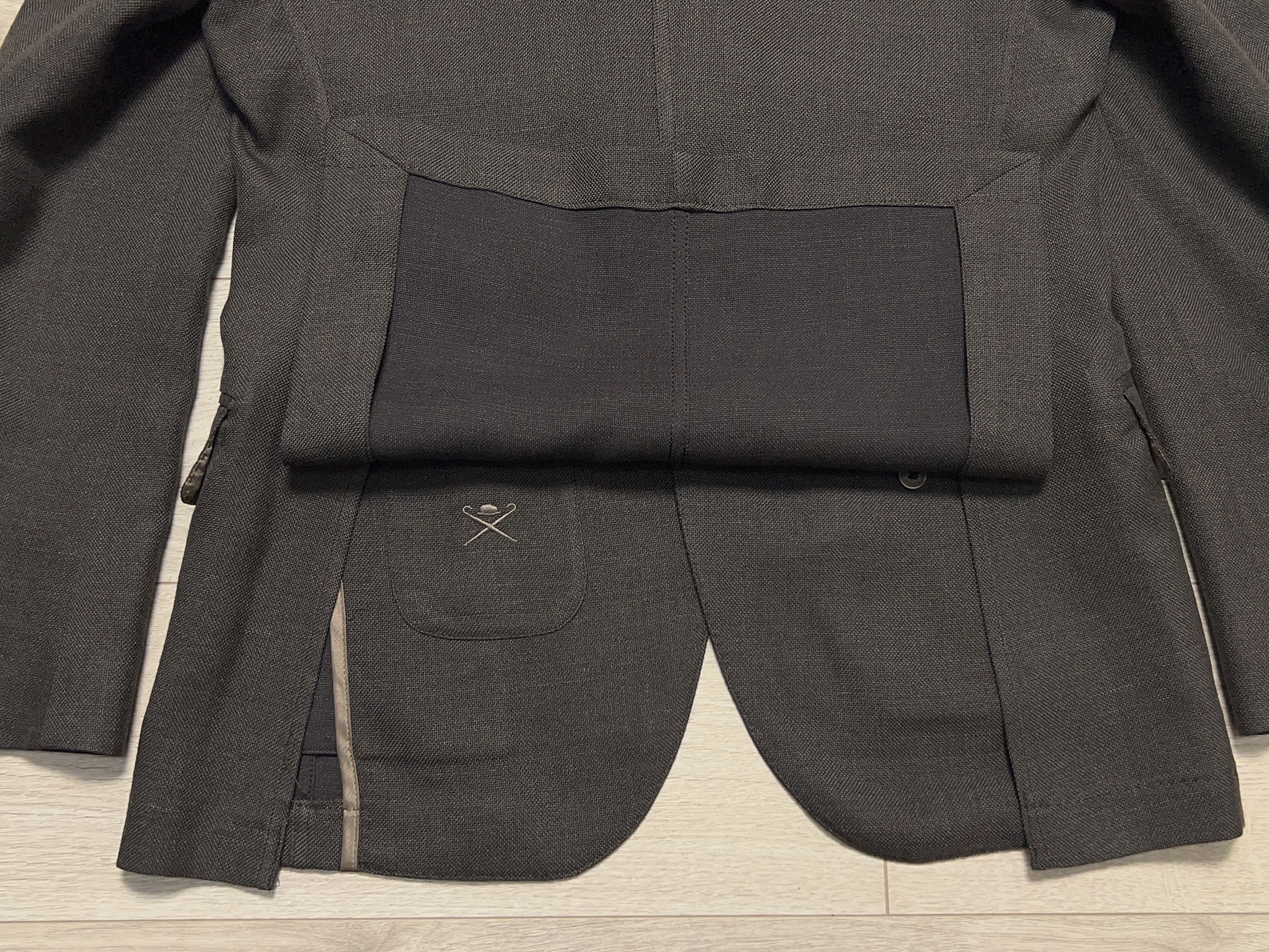 Hackett × Loro Piana Mens London Mayfair Hopsack Blazer Sport Coat Jacket Size 38R - 20 Thumbnail