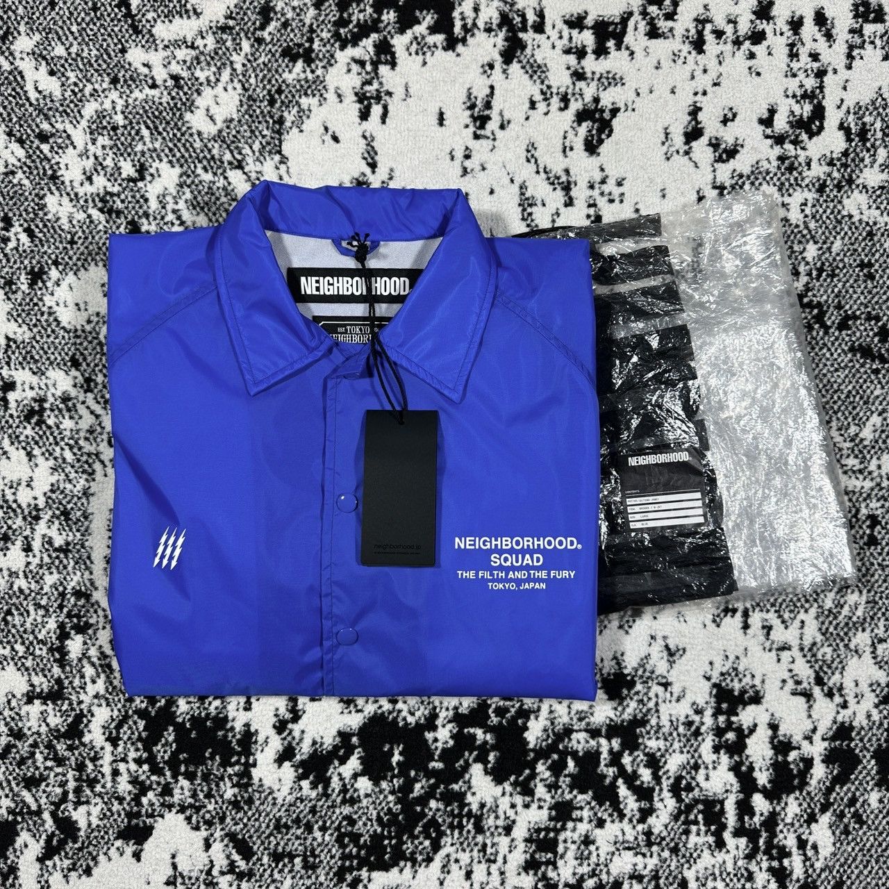 Neighborhood NEIGHBORHOOD BROOKS / N-JKT 'SQUAD TEAM' Size US L / EU 52-54 / 3 - 7 Thumbnail