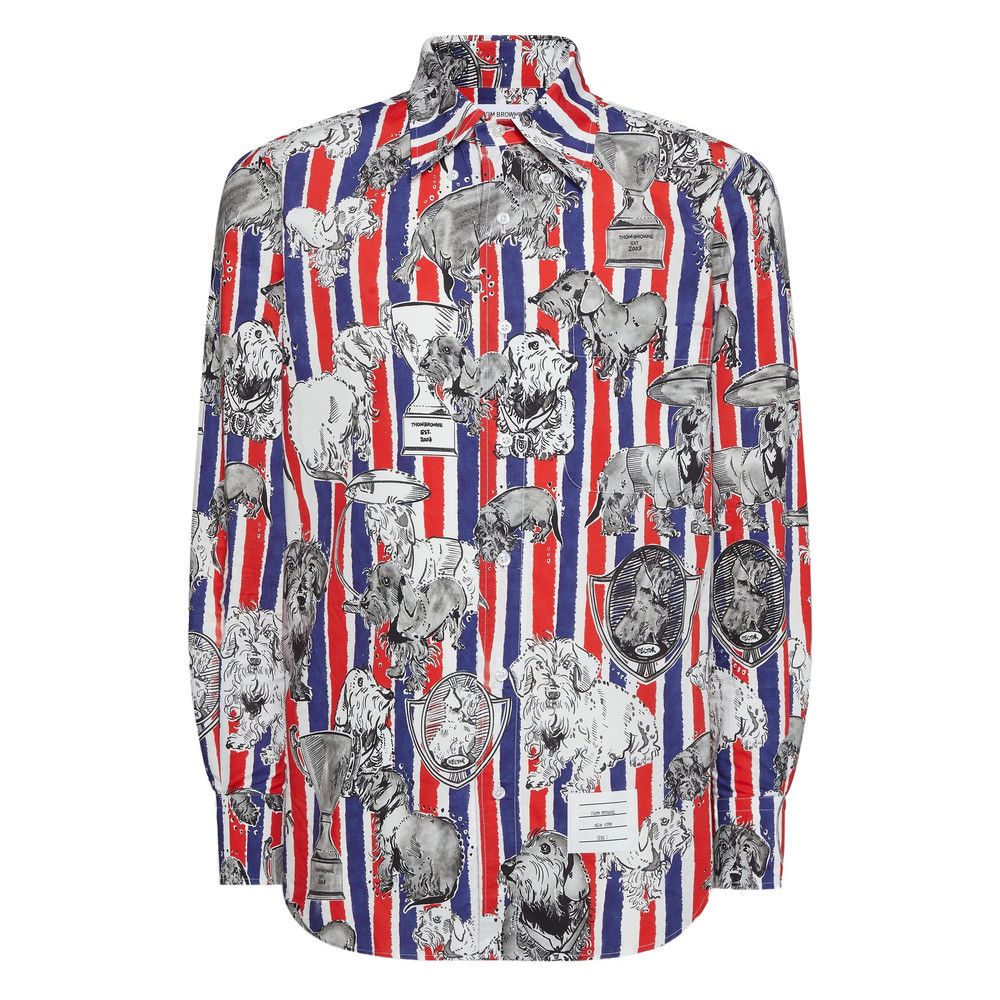 Thom Browne Thom Browne RED Shirts Size US L / EU 52-54 / 3 - 1 Thumbnail