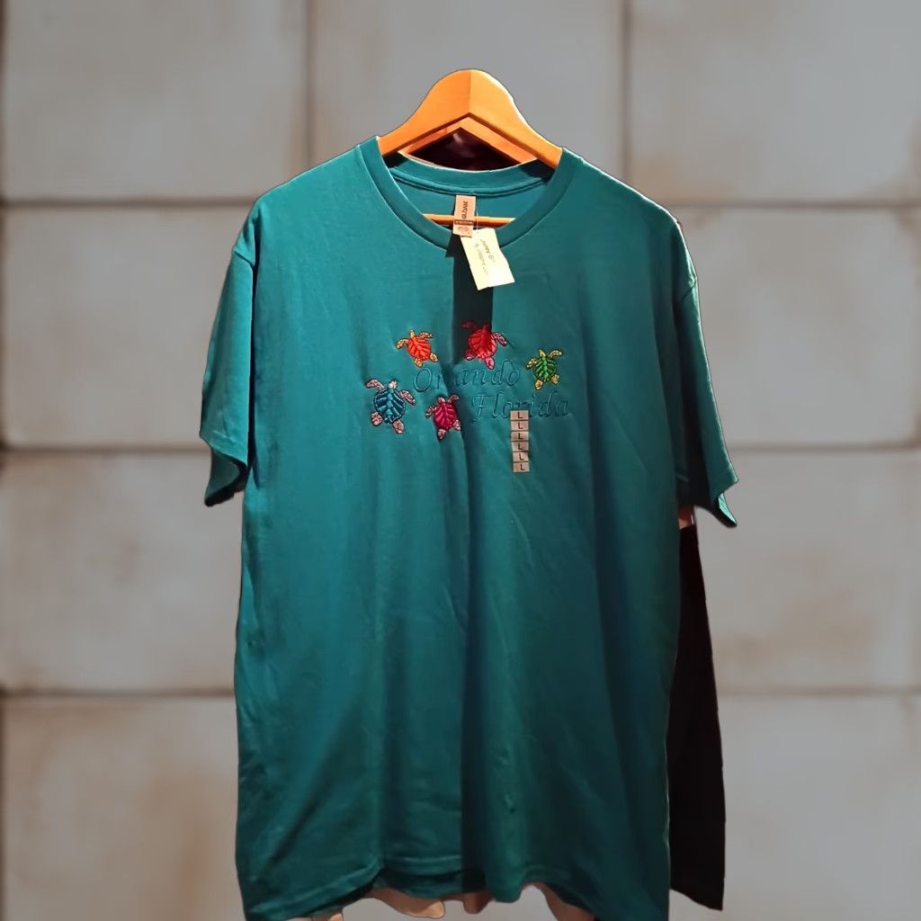 Gildan New Souvenir Orlando Florida T-shirt Embroidered Size L Size US L / EU 52-54 / 3 - 1 Thumbnail