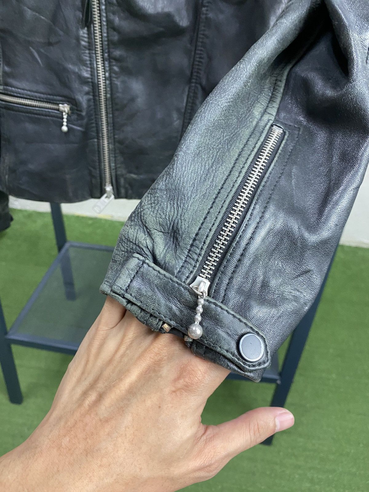 Allsaints Allsaints Sheep Leather Jacket Size US XS / EU 42 / 0 - 9 Thumbnail