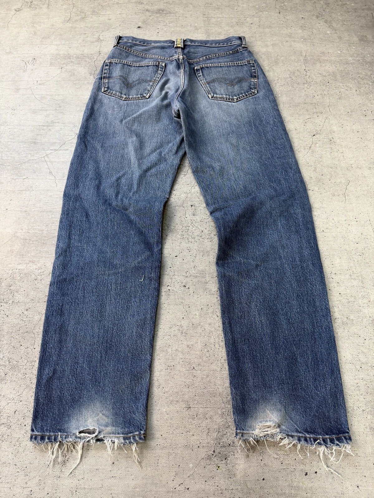 If Six Was Nine Crazy Sexy Flared Bootcut 2000s Y2K Jeans Size 30 Size US 30 / EU 46 - 2 Thumbnail