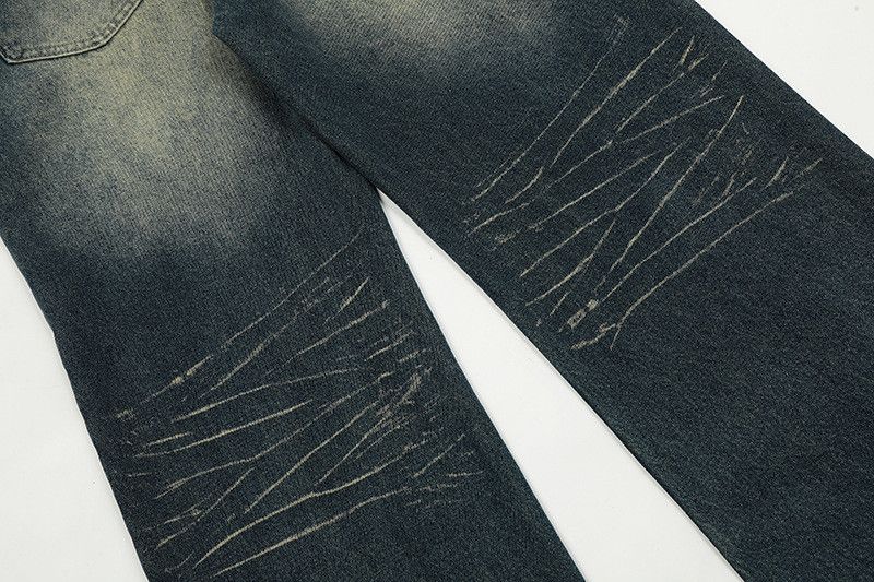 Vintage American high-street cleanfit washed gradient jeans Size US 32 / EU 48 - 5 Thumbnail
