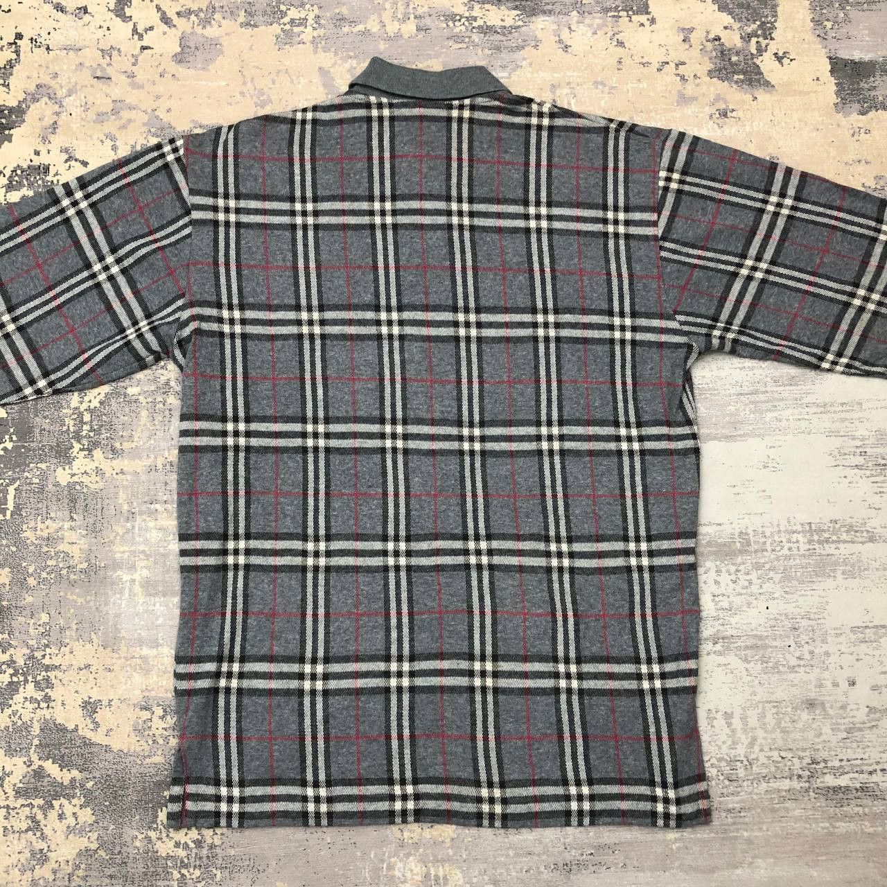 Burberry × Vintage T143 VTG BURBERRYS NOVA CHECK POLO SHIRTS Size US M / EU 48-50 / 2 - 3 Thumbnail