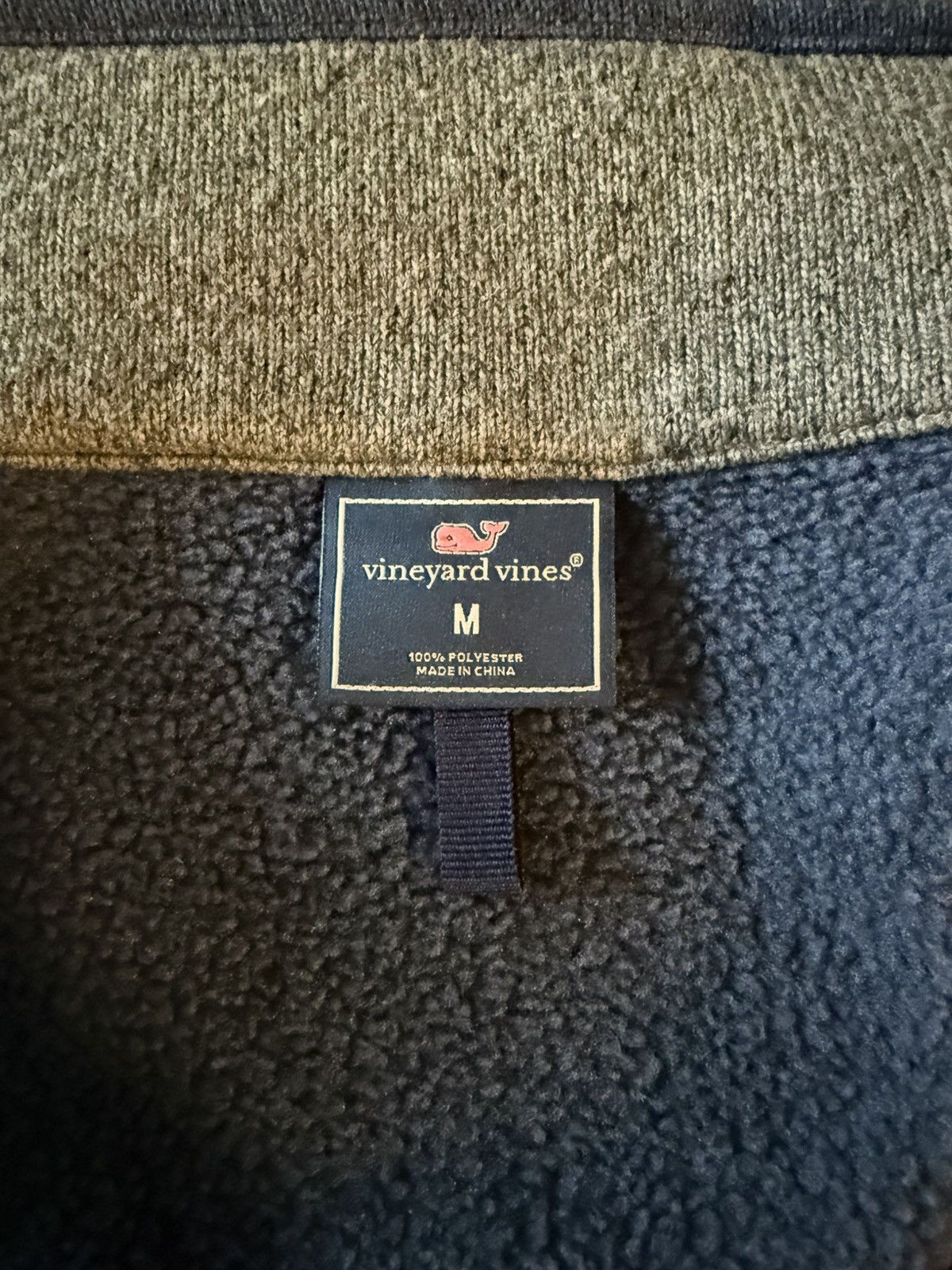 Vineyard Vines Vineyard Vines Blue Full Zip Vest Standup Collar Size Medium Size US M / EU 48-50 / 2 - 8 Thumbnail
