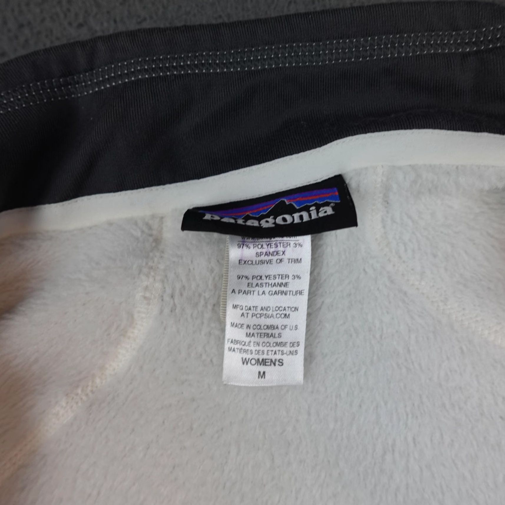 Patagonia Patagonia R2 Fleece Jacket Womens Medium White Sewanee Field Hockey Full Zip Jacket Size M / US 6-8 / IT 42-44 - 6 Thumbnail