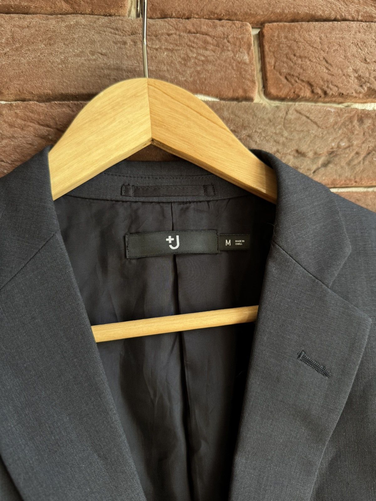 Jil Sander × Uniqlo J+ Uniqlo Jil Sander Light Blazer Casual Jacket Rare M Black Size US M / EU 48-50 / 2 - 3 Thumbnail