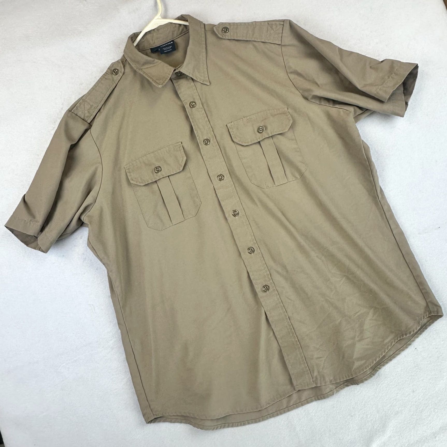 Propper Propper Tactical Shirt Mens XL Short Sleeve Button Up Military Uniform Pockets Size US XL / EU 56 / 4 - 2 Thumbnail