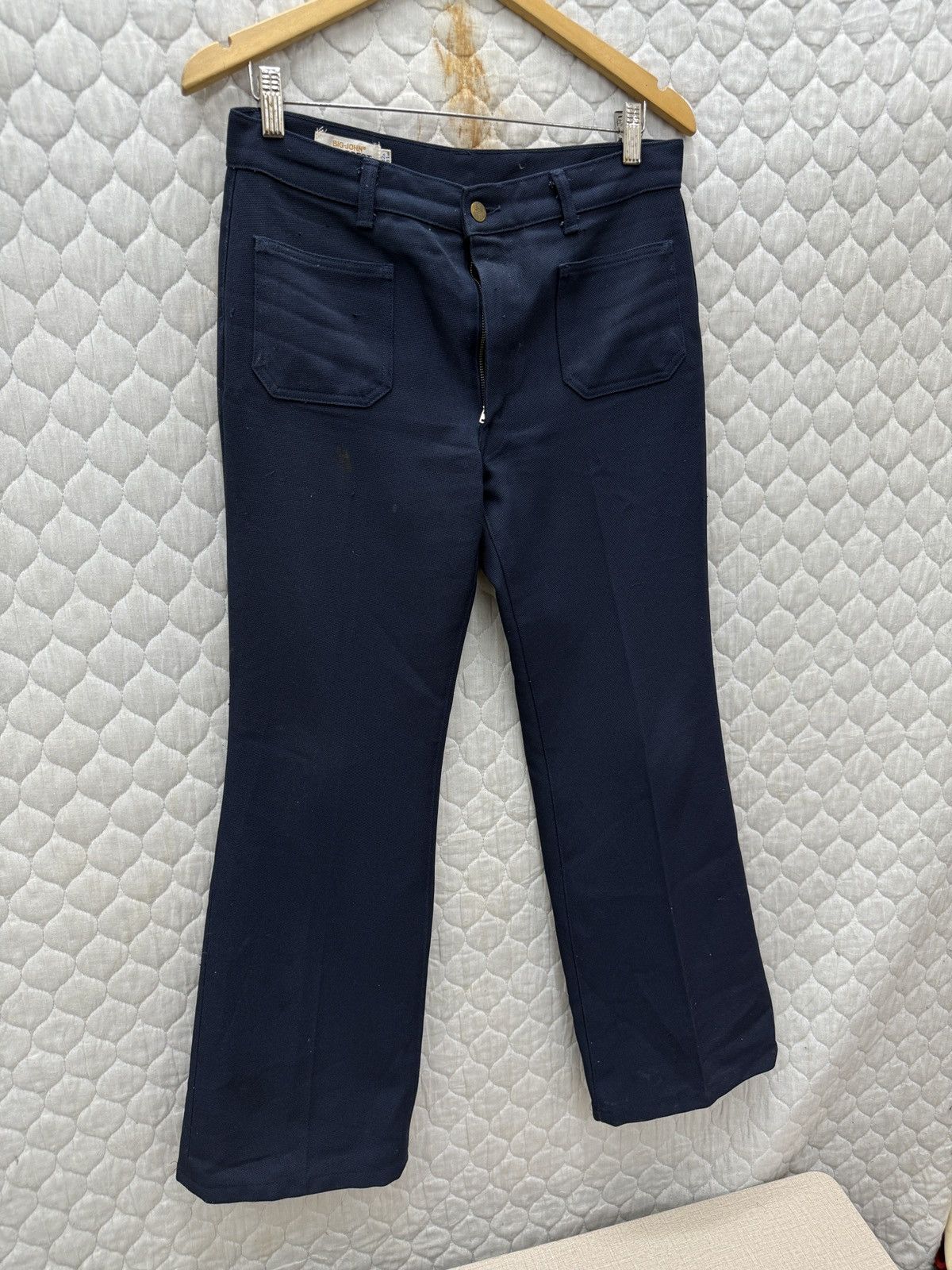 Big John 🔥🔥🔥STEALS VTG BIG JOHN BIG PREST FLARE PANTS Size US 31 - 2 Thumbnail