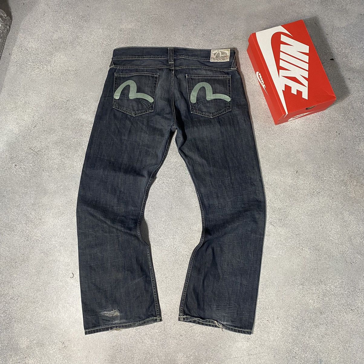 Evisu puma Jeans vintage