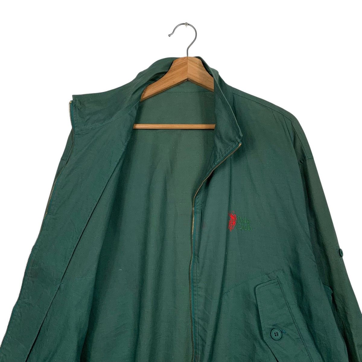 Beverly Hills Polo Club Vintage Polo Club Green Bomber Jacket Size US L / EU 52-54 / 3 - 10 Thumbnail