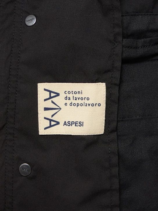 Aspesi o1lsvrm0425 Poplin Jacket in Black Size US XS / EU 42 / 0 - 5 Thumbnail