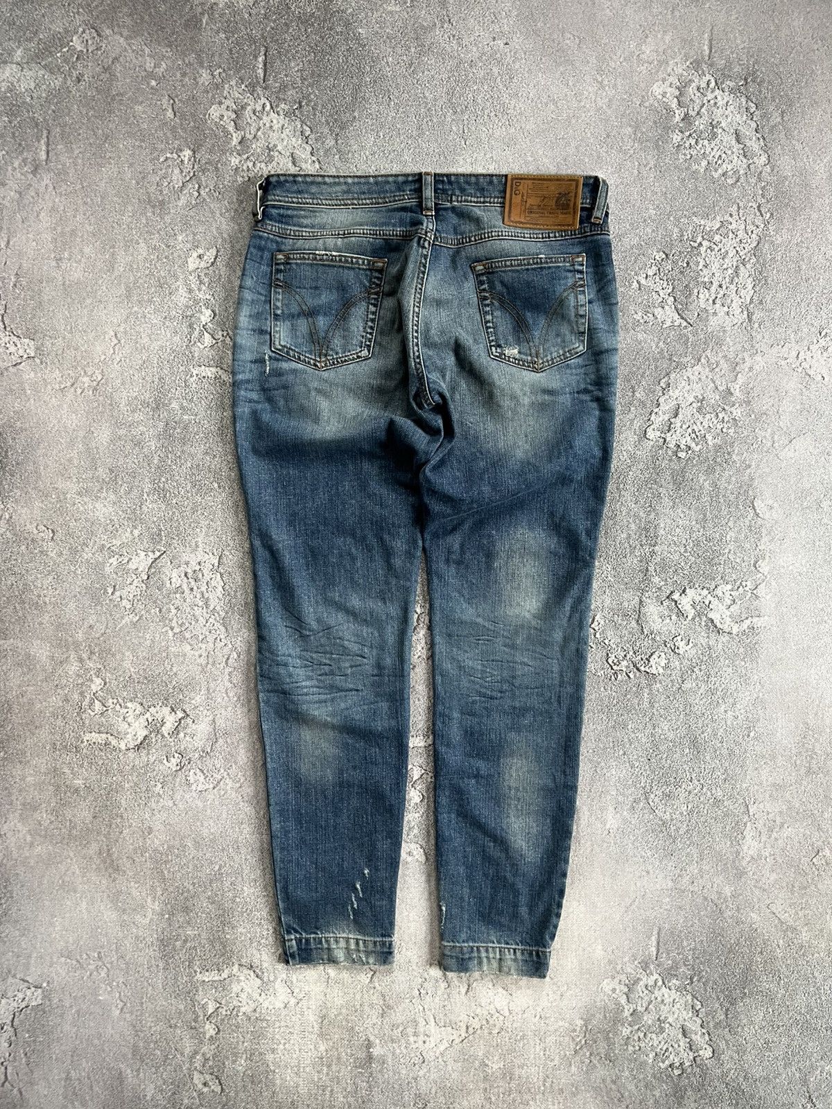 Dolce & Gabbana Dolce & Gabbana Distressed Jeans Womens Sz 29 Denim Pants Size 29" - 5 Thumbnail