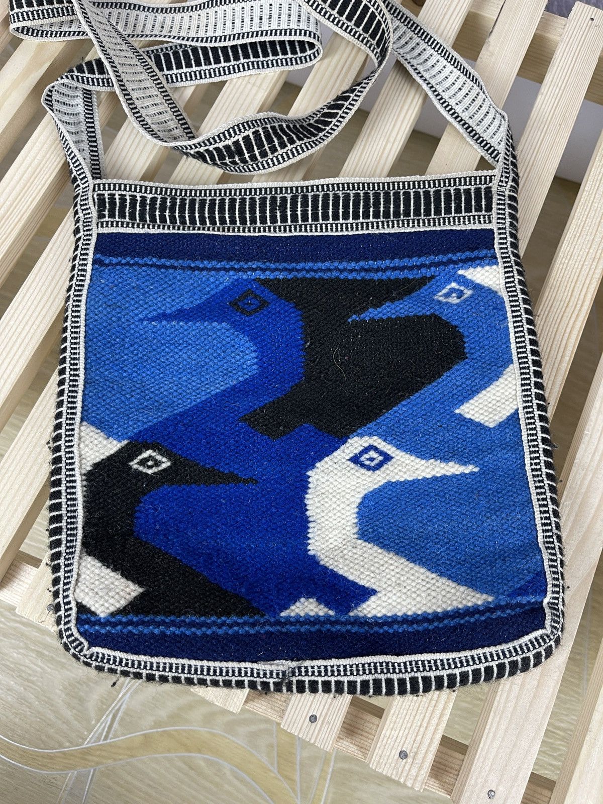 Other Vintage Woven Wool Animal Crossbody Souvenir Shoulder Bag Size ONE SIZE - 3 Thumbnail