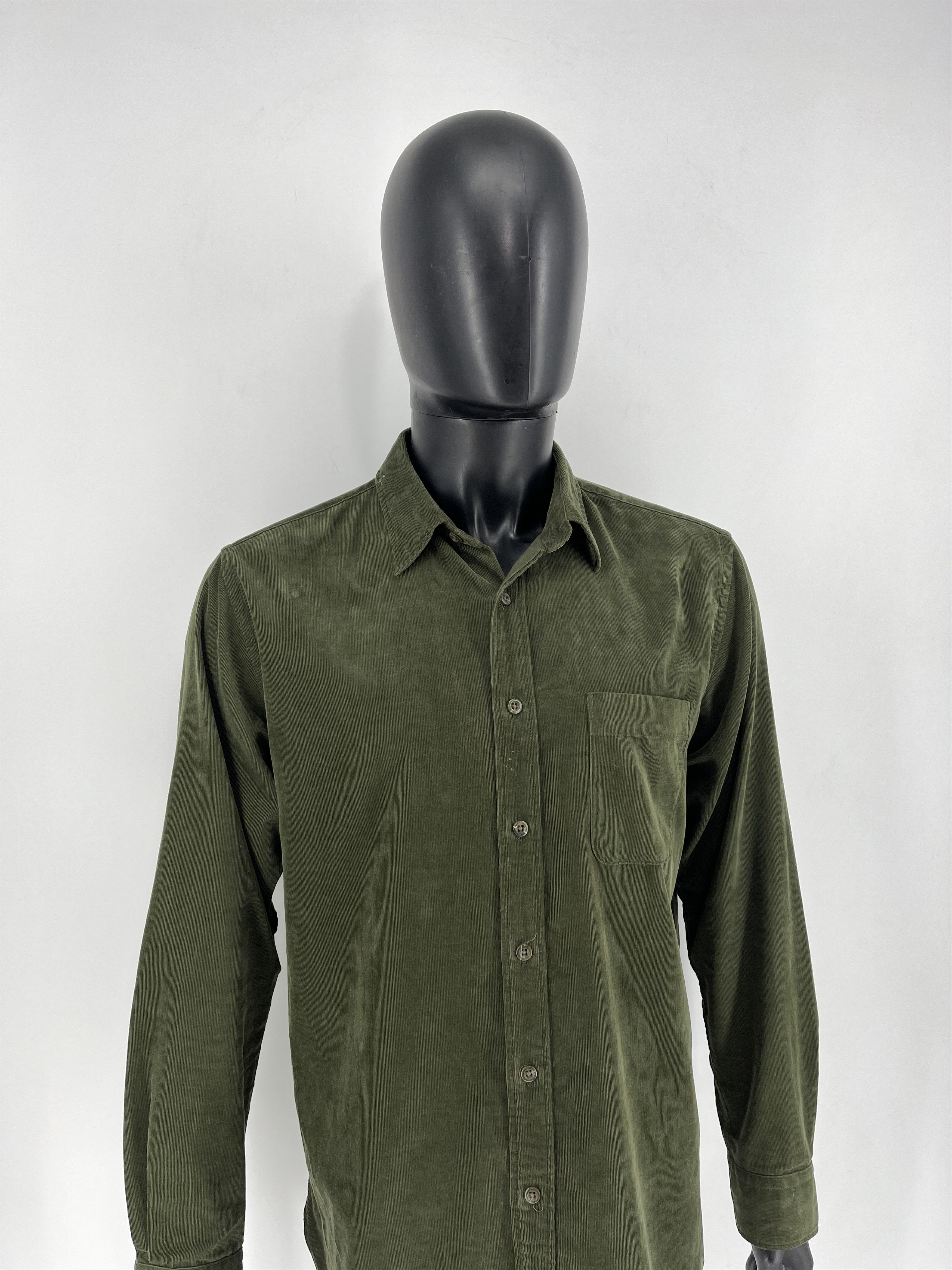 Uniqlo × Vintage Uniqlo Velvet Style Basic Shirt Size-M Size US M / EU 48-50 / 2 - 3 Thumbnail