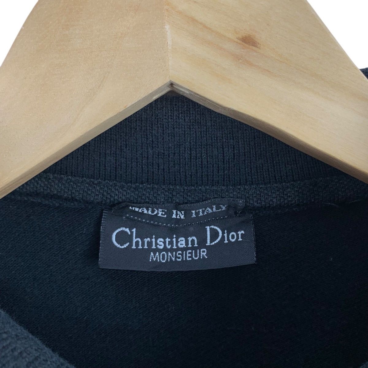 Christian Dior Monsieur Vintage CHRISTIAN DIOR C ITALY Embroidered LogoCollar Tshirt Size US S / EU 44-46 / 1 - 6 Thumbnail