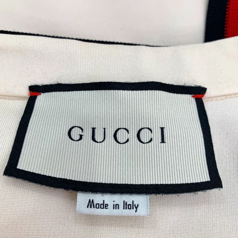 Gucci GucciBeige bow tie sleeveless dress Size S / US 4 / IT 40 - 6 Thumbnail