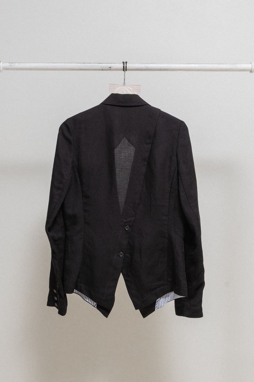 Share Spirit Homme Linen jacket with XIXth / XXth British military buttons Size M / US 6-8 / IT 42-44 - 2 Thumbnail