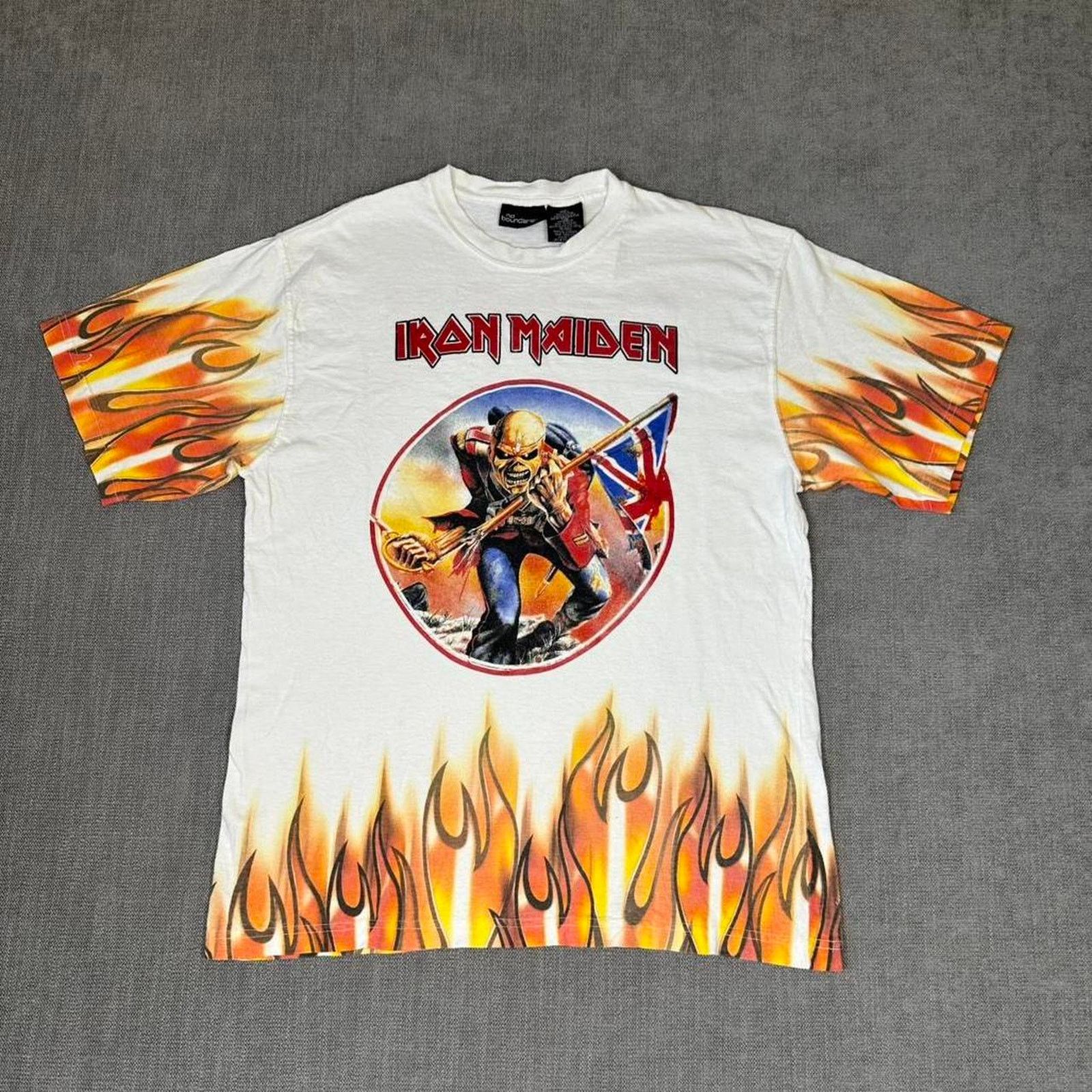 Other Y2K Iron Maiden AOP Flames T-shirt Size US L / EU 52-54 / 3 - 1 Thumbnail