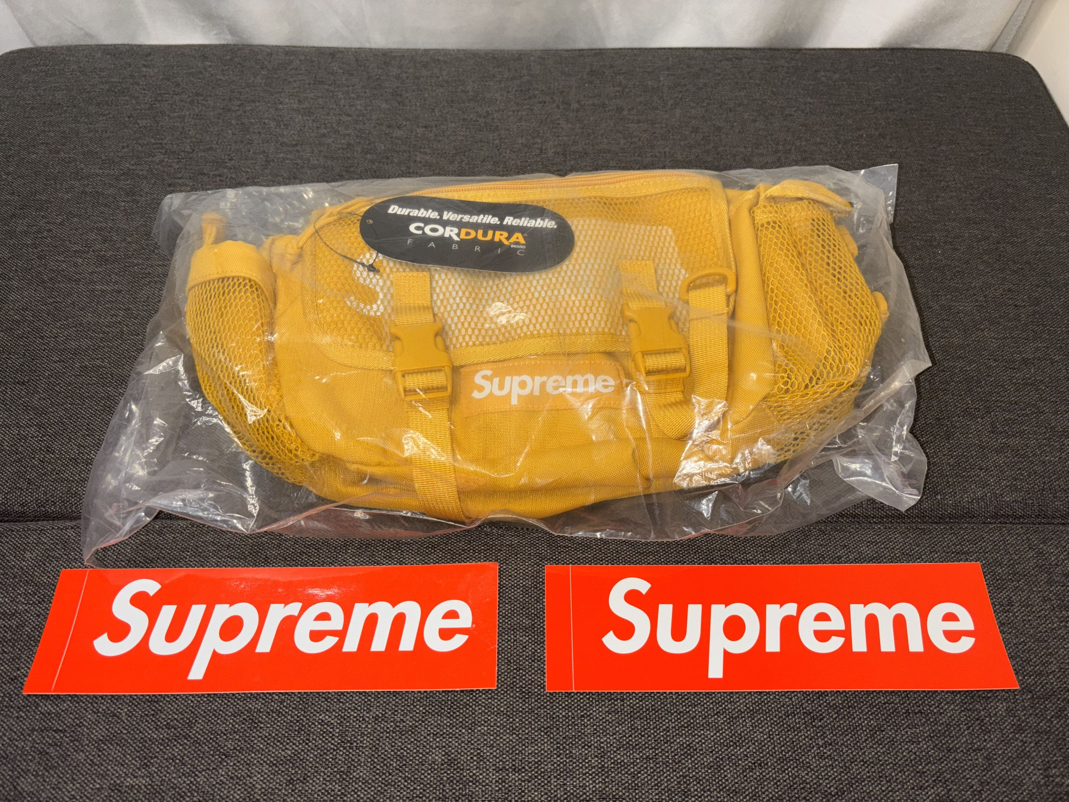 Supreme SUPREME Cordura Waist Bag Gold SS20 SS20B5 BNIB w/Stickers Size ONE SIZE - 24 Thumbnail