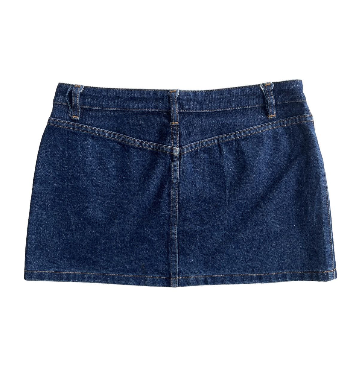 A.P.C. A.P.C Denim Mini Skirt Size 30" / US 8 / IT 44 - 2 Thumbnail