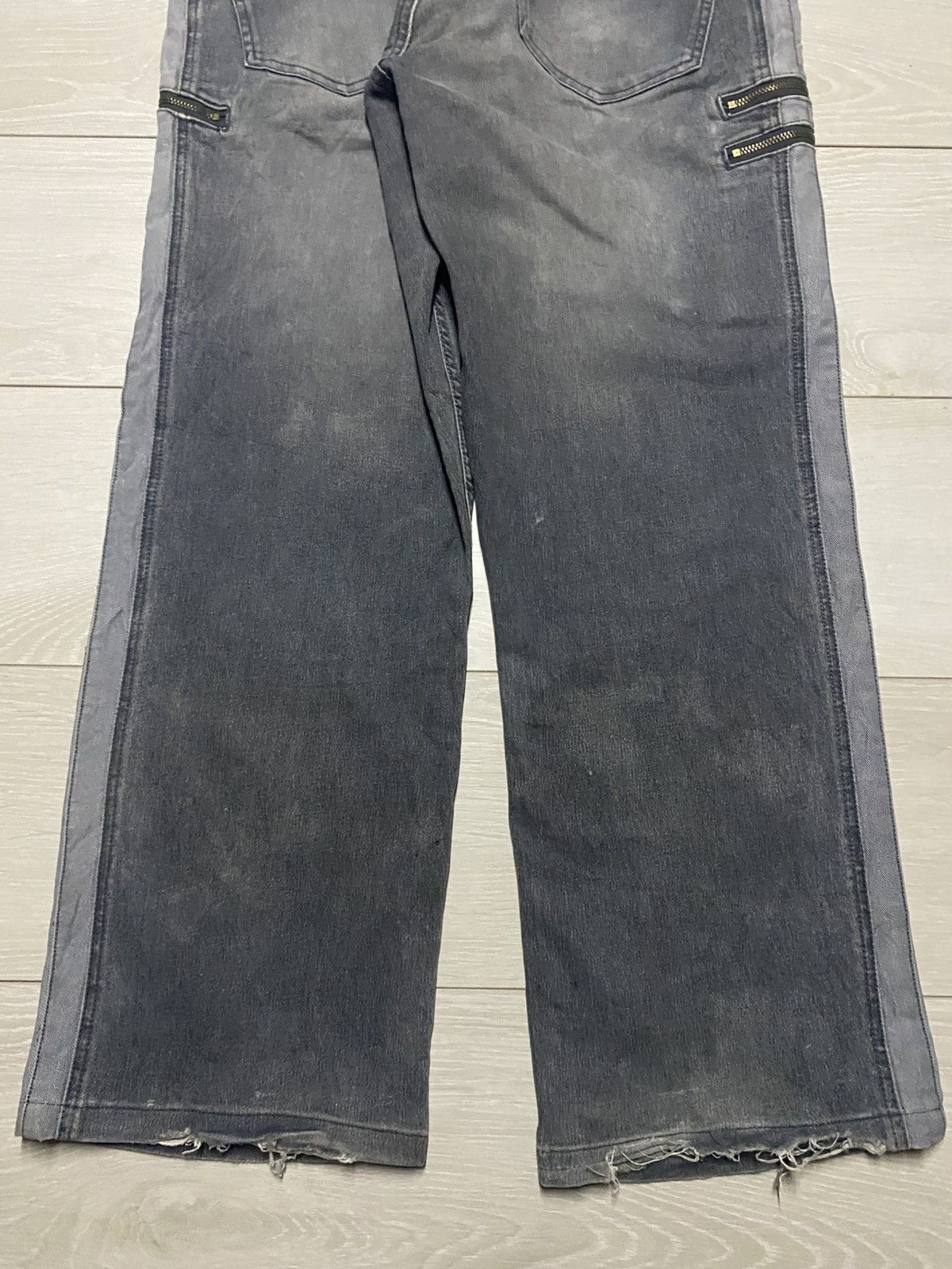Japanese Brand Vintage Japanese Brand FRP Ozone Rock Style Baggy Jeans Size US 35 - 6 Thumbnail