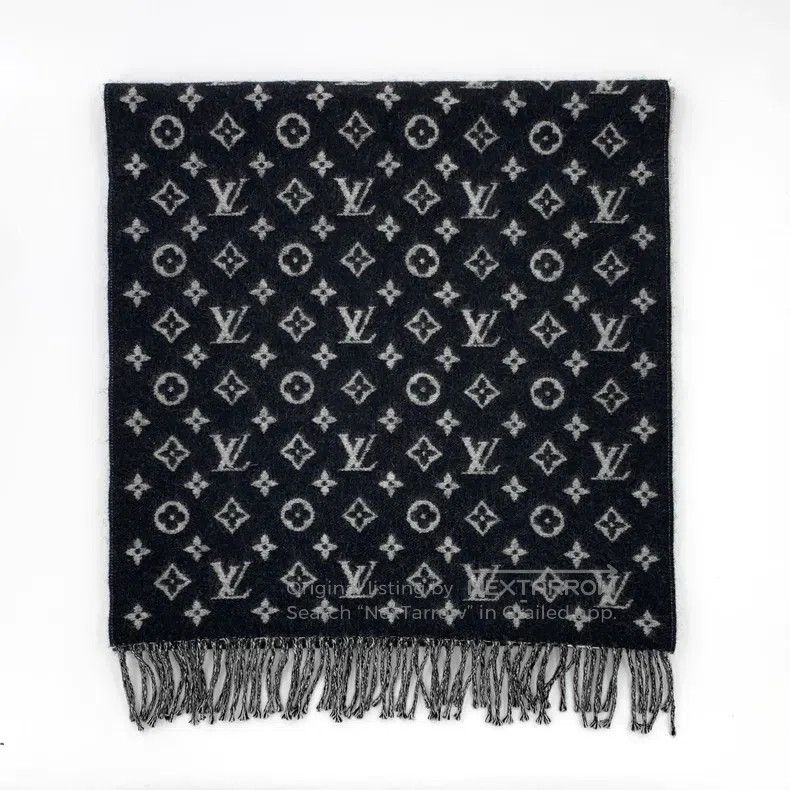Louis Vuitton Louis Vuitton Black starry sky logo full print goatskin ta Size ONE SIZE - 2 Thumbnail