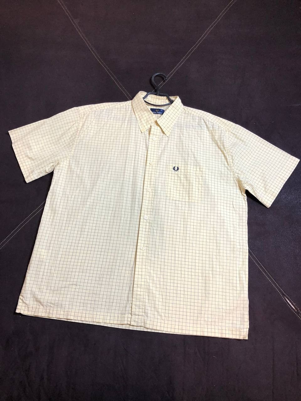 Fred Perry FRED PERRY Men's checked short sleeved Casual Size US XL / EU 56 / 4 - 1 Thumbnail