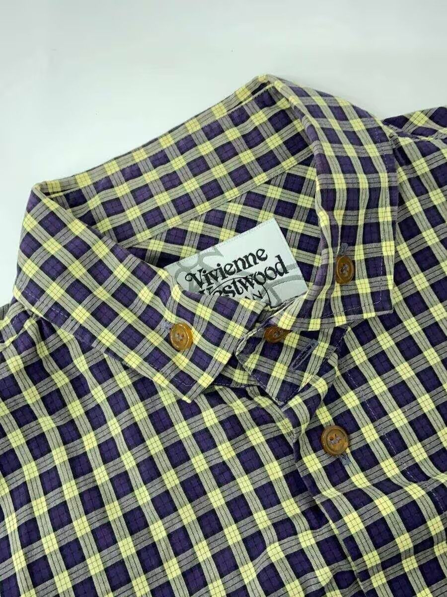 Vivienne Westwood Plaid Orb Button Shirt Size US M / EU 48-50 / 2 - 3 Thumbnail