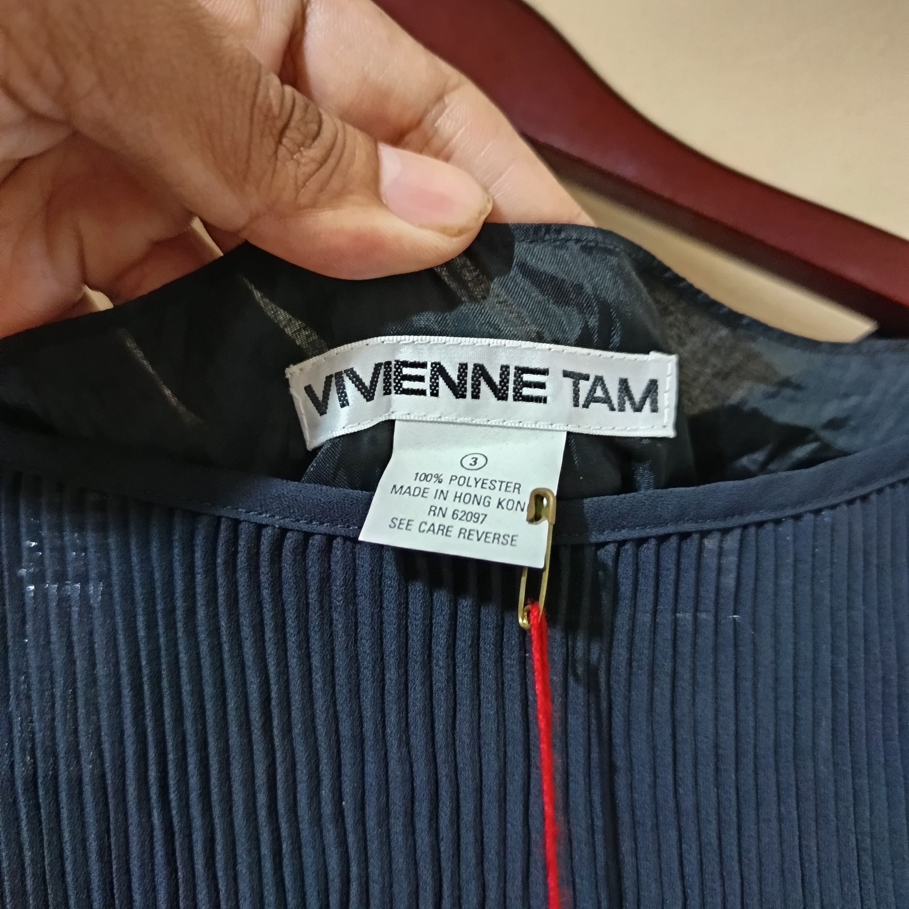 Pleats Please Issey Miyake × Vivienne Tam VIVIENNE TAM PLEATED MAXI DRESS Size L / US 10 / IT 46 - 5 Thumbnail